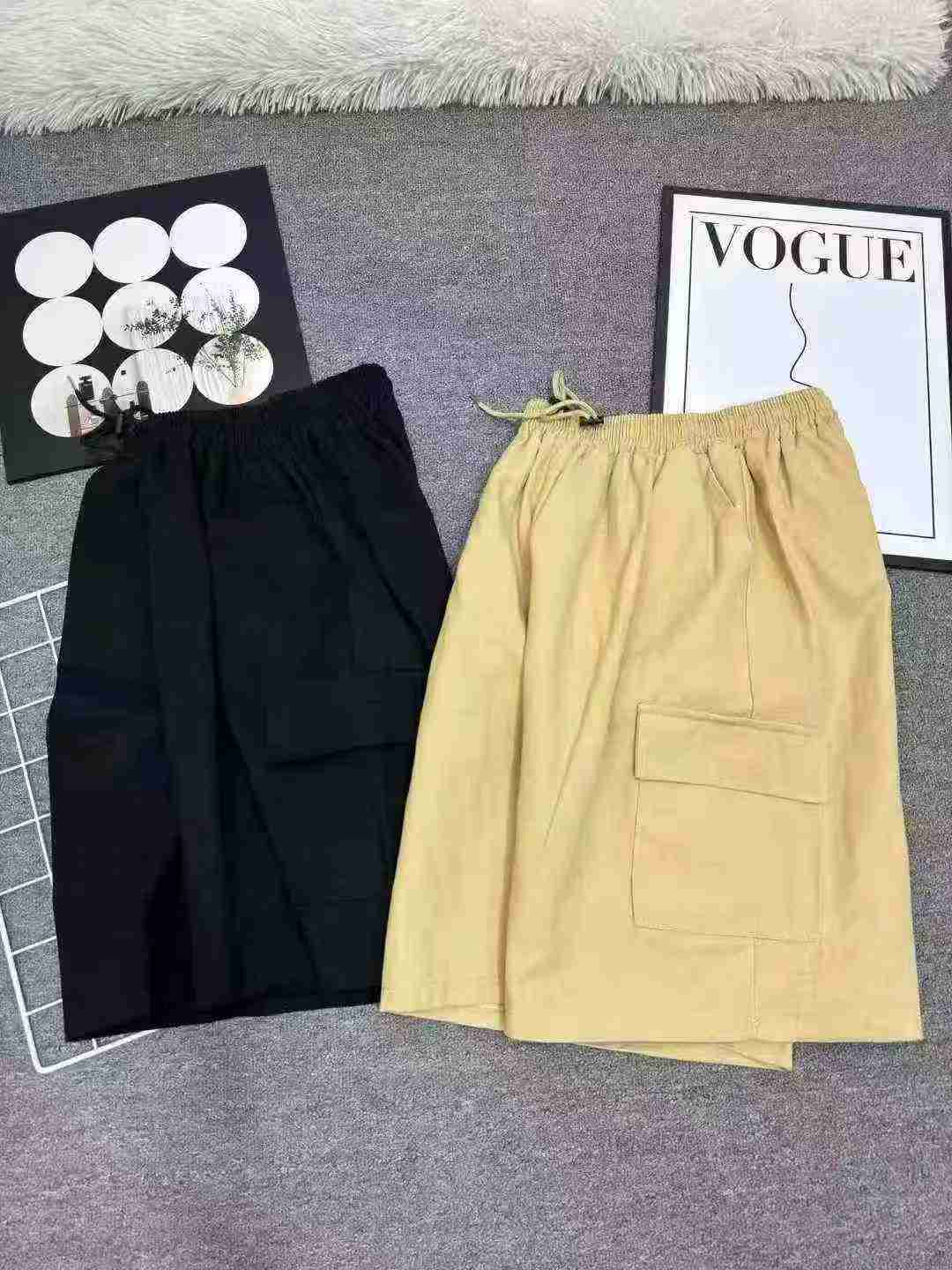 970 chiếc quần short lao động mùa hè dành cho nam, chất liệu vải cotton chéo, kiểu dáng rộng, cỡ lớn - Image 7