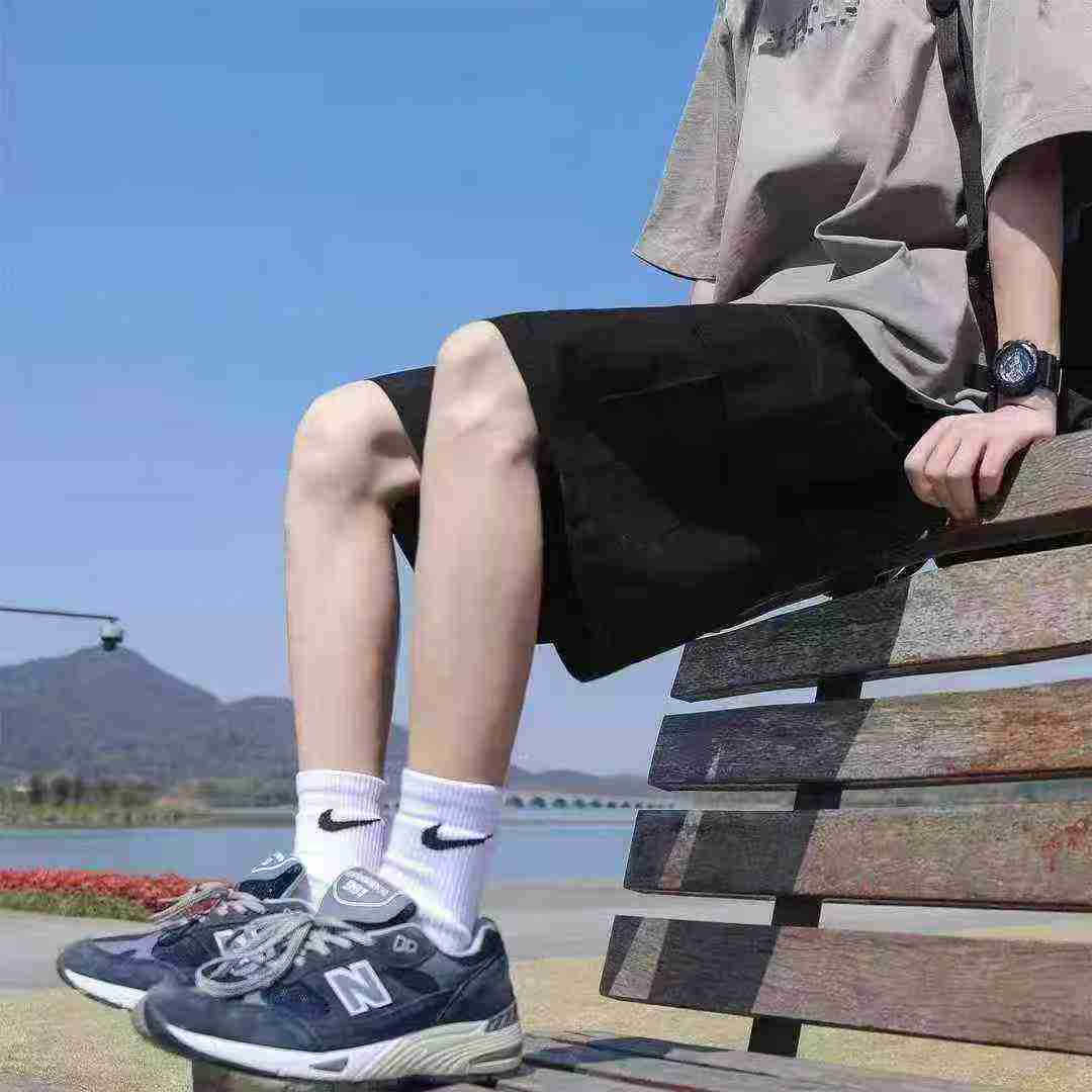 970 chiếc quần short lao động mùa hè dành cho nam, chất liệu vải cotton chéo, kiểu dáng rộng, cỡ lớn - Image 9