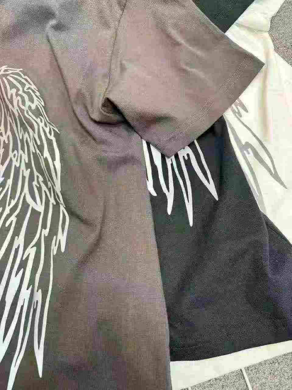 496 Peças de Camisetas de Manga Curta de Algodão com Asas Refletivas para Casais, Homens e Mulheres - Image 7