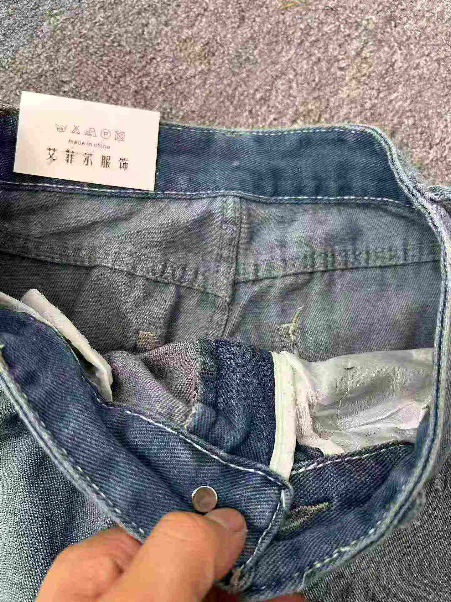 Plus Size Women High Waist Split Denim Midi Skirt 301 Pieces Full Clearance - Image 8