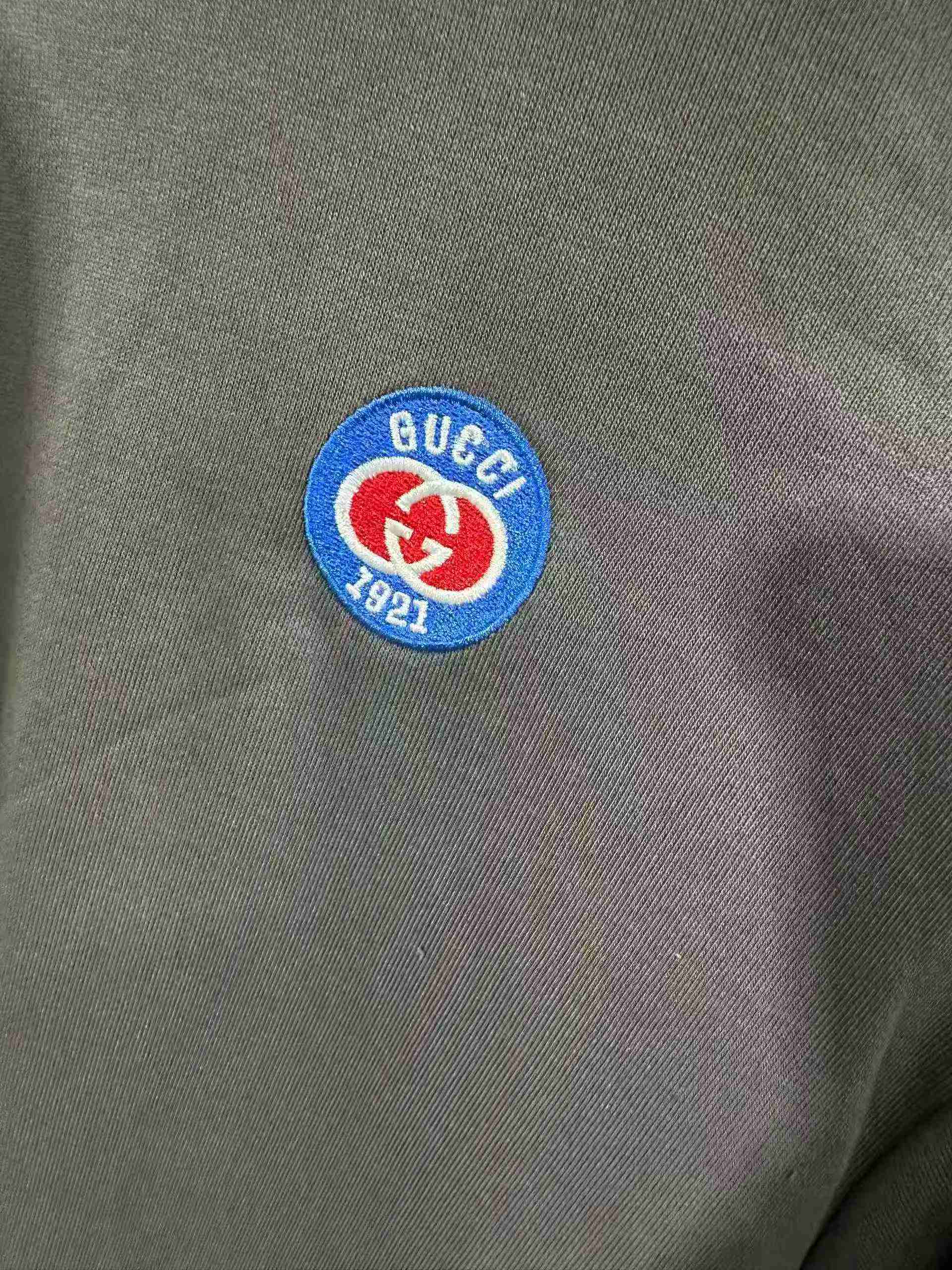 483 Keping Sweatshirt Lelaki Longgar Kapas Bersulam - Image 7