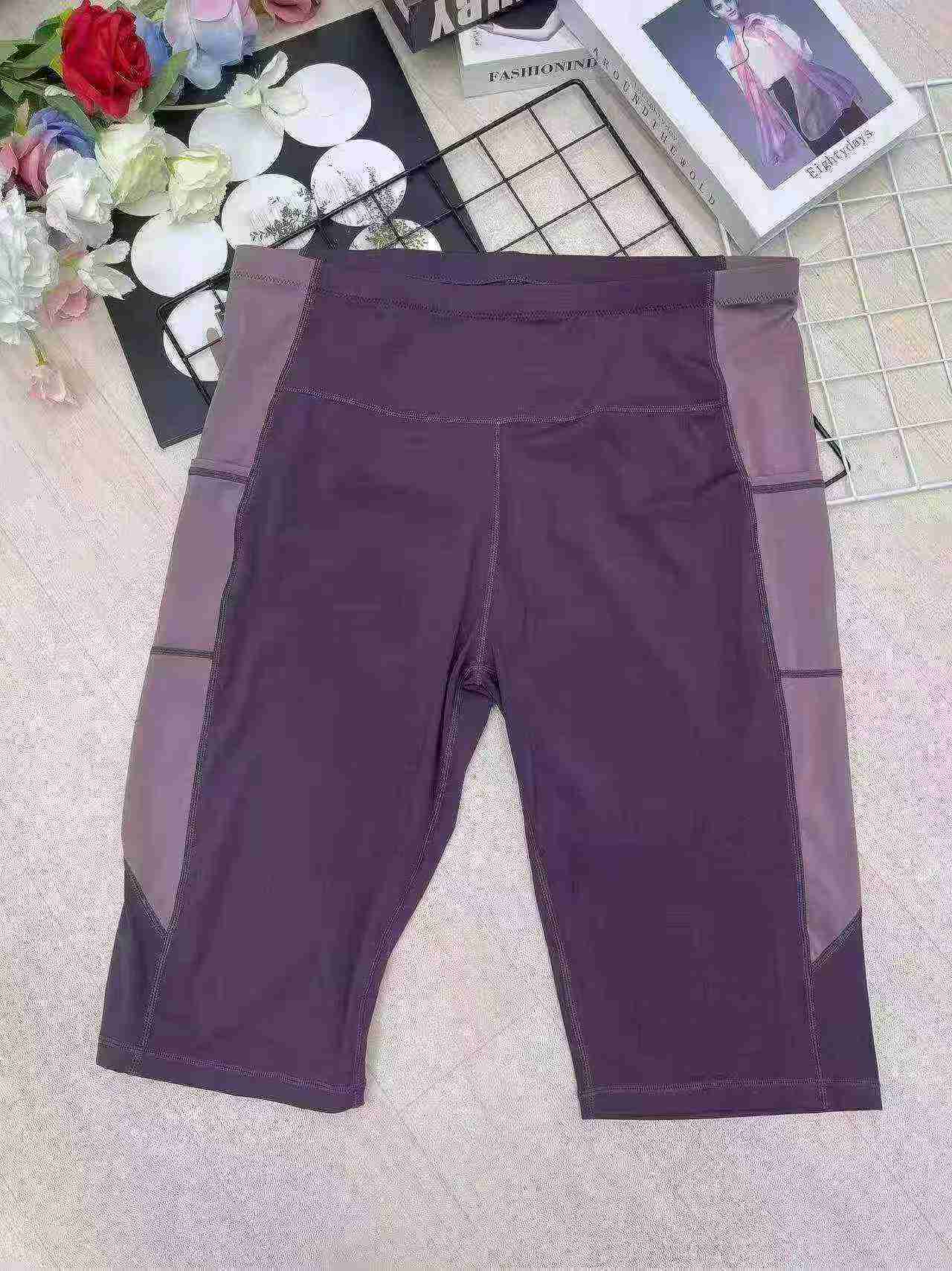 Calças Desportivas de Yoga de Qualidade, 1058 Peças, Liquidação - Image 5