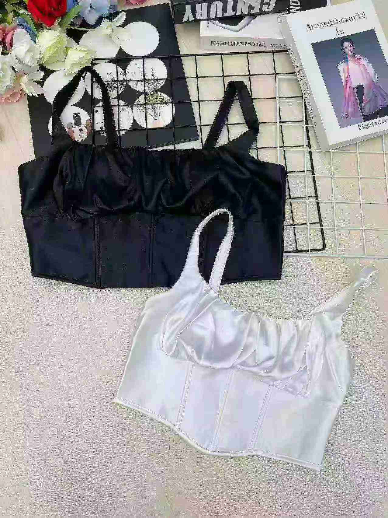 Camisola sexy de seda sintética de comercio exterior, Cantidad: 682 piezas - Image 7