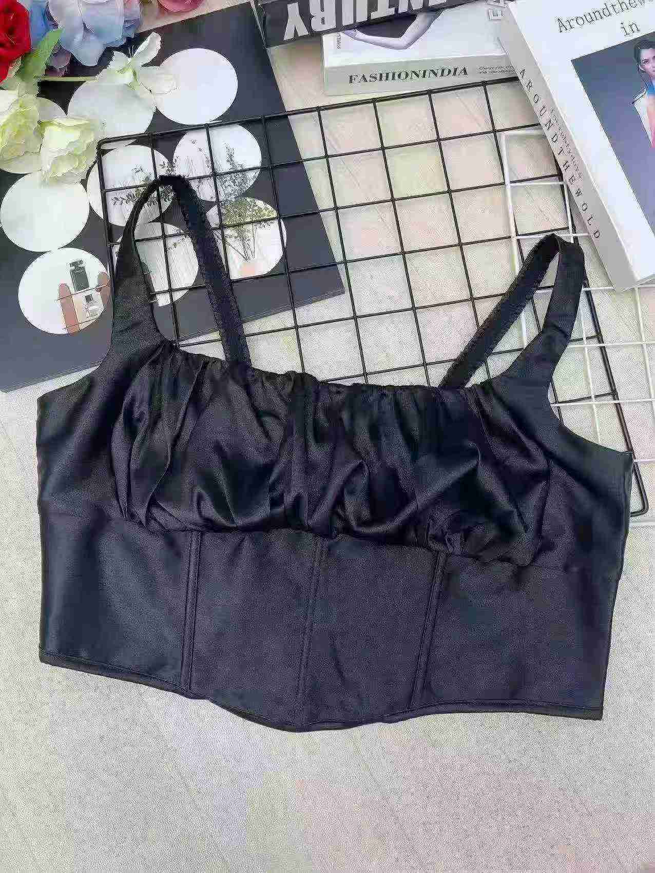 Camisola sexy de seda sintética de comercio exterior, Cantidad: 682 piezas - Image 8