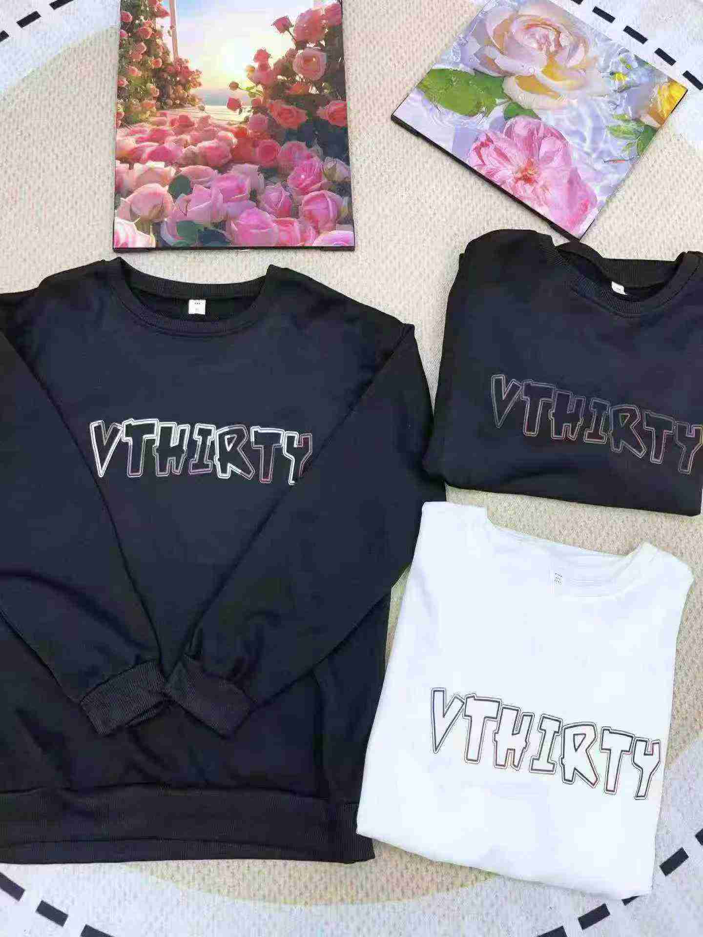 2281 ชิ้น เสื้อสเวตเตอร์คอกลมลายพิมพ์สไตล์ลำลองสำหรับผู้ชาย ฤดูใบไม้ผลิและฤดูใบไม้ร่วง - Image 8