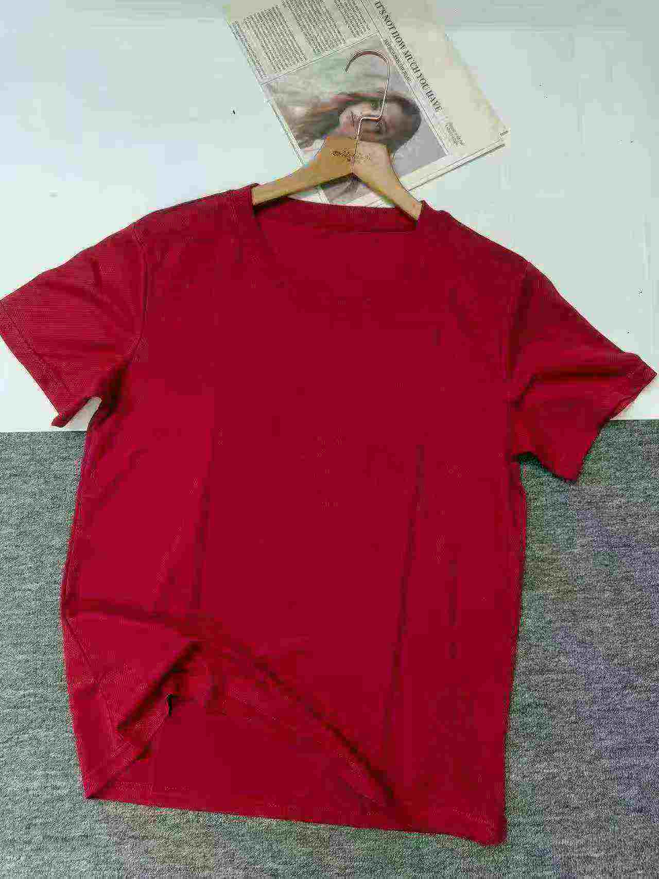 3700 Pcs Summer Quick Dry Breathable Crew Neck Sports Short Sleeve T-Shirts - Image 7
