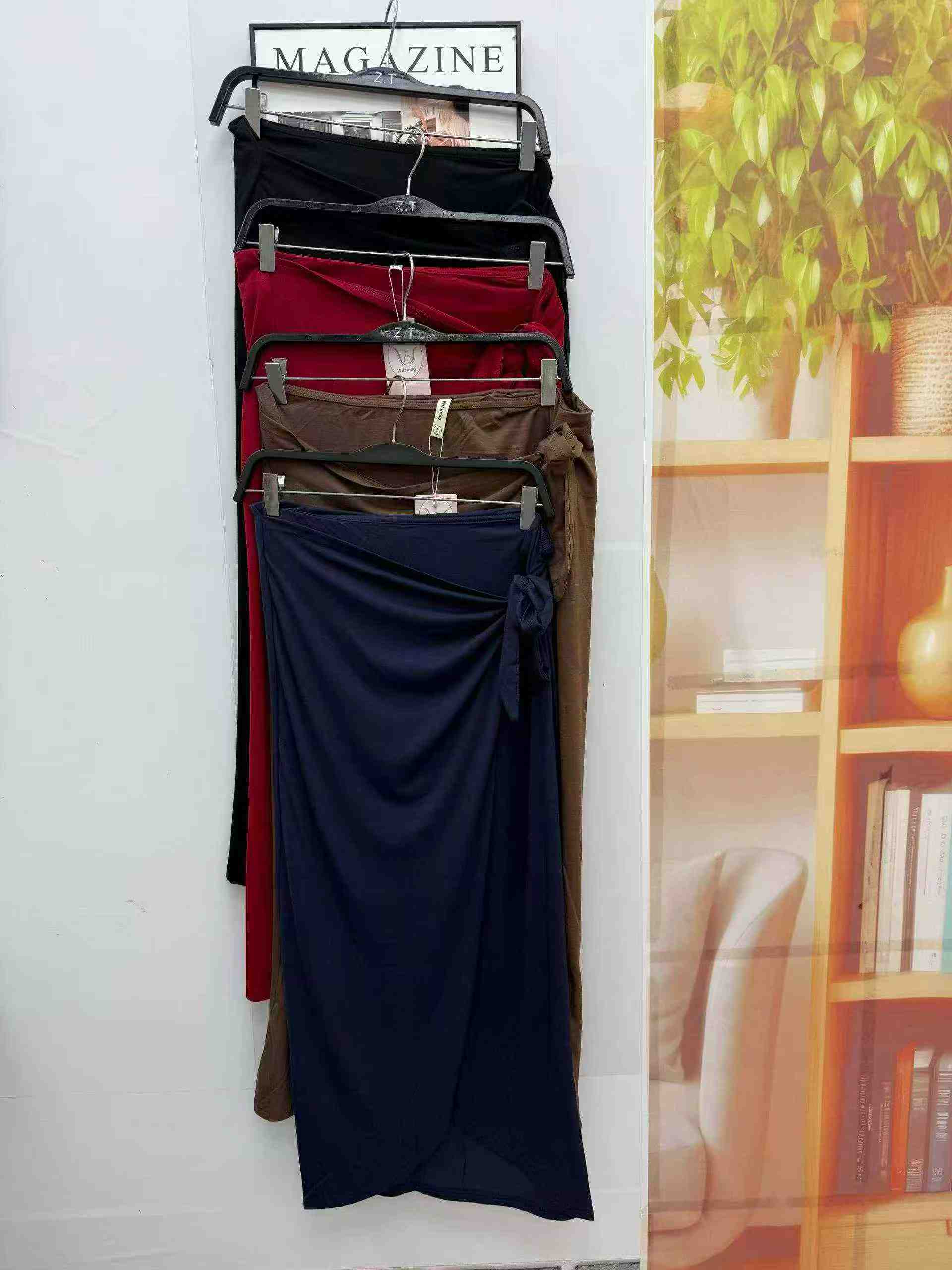 New Summer Women Lace-up Midi Skirts 434 Pcs - Image 6