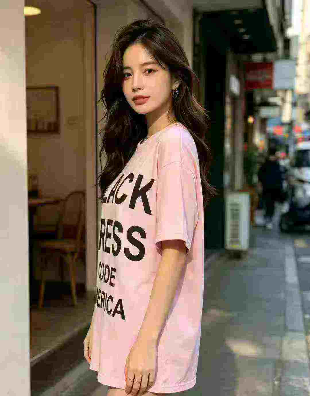 576 Pcs Women's Trendy Oversized Short Sleeve T-shirts - Image 5