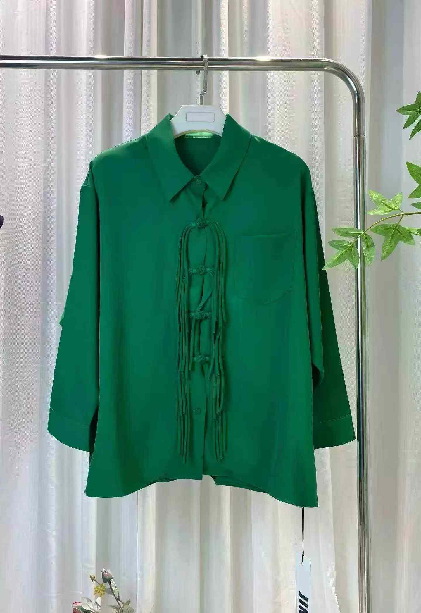750 Pcs Original Designer New Chinese Style Long Sleeve Blouses - Image 6