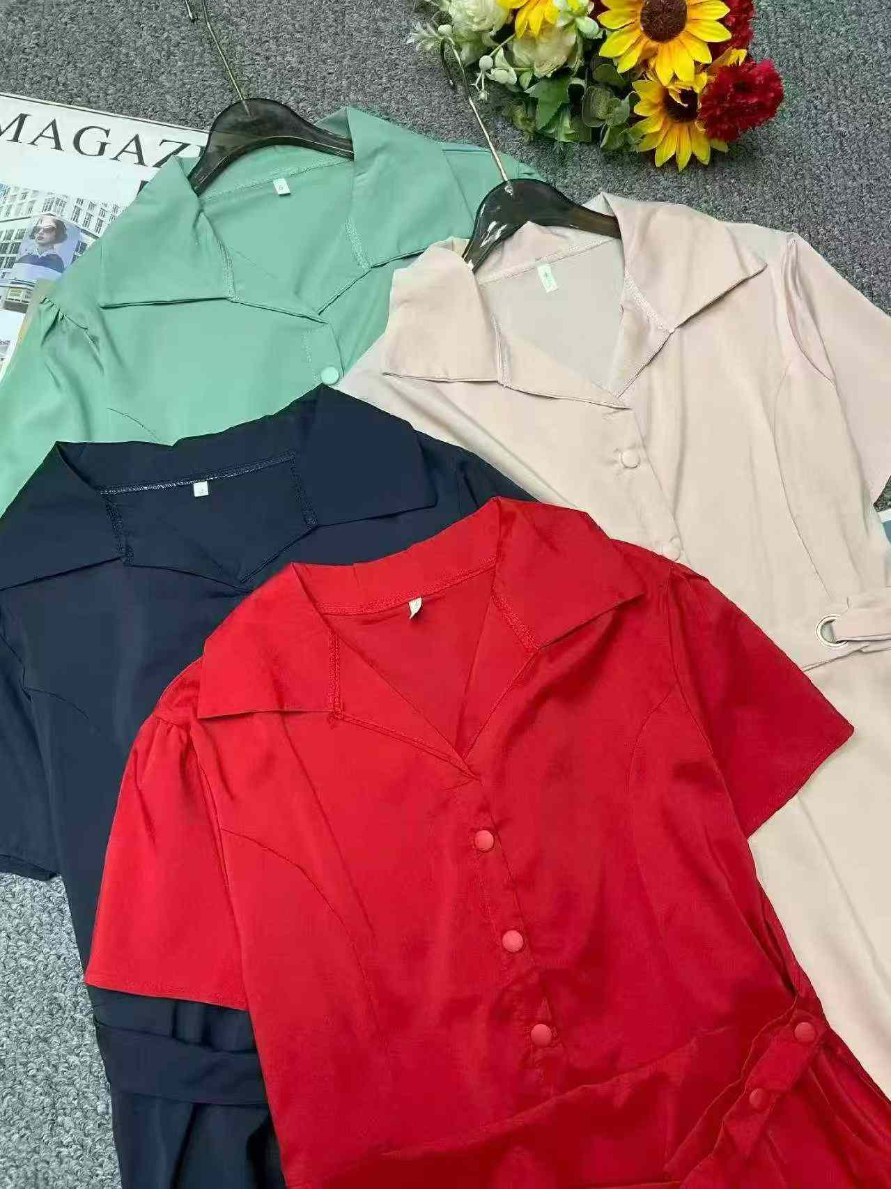 Novedades de verano: vestidos para mujer de estilo coreano, 350 piezas en liquidación a granel - Image 9