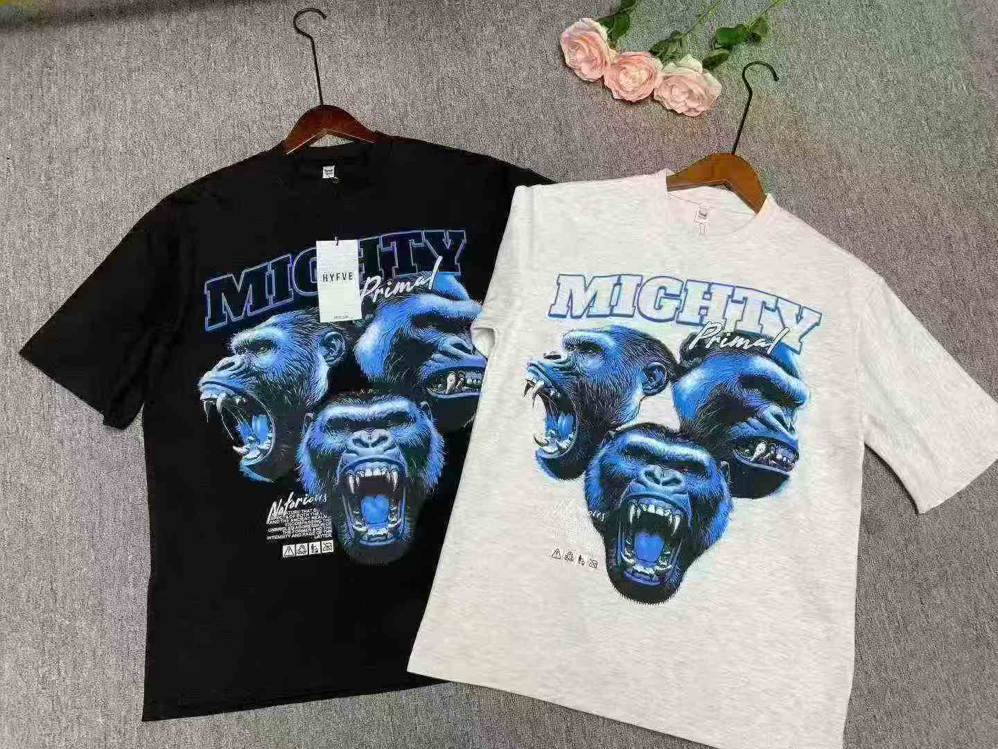3000 Buah Kaos Katun Berat Pria Kekinian dengan Cetakan Besar - Image 4