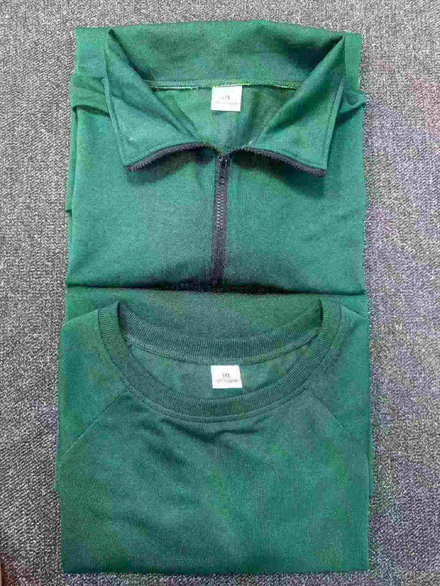 Vipande 550 vya Kardigani za mtindo wa starehe, nyembamba, ukubwa mkubwa, rangi sare, zenye kola iliyosimama, mikono mirefu, ukubwa 1XL-3XL, hisa mpya za kiwanda - Image 4