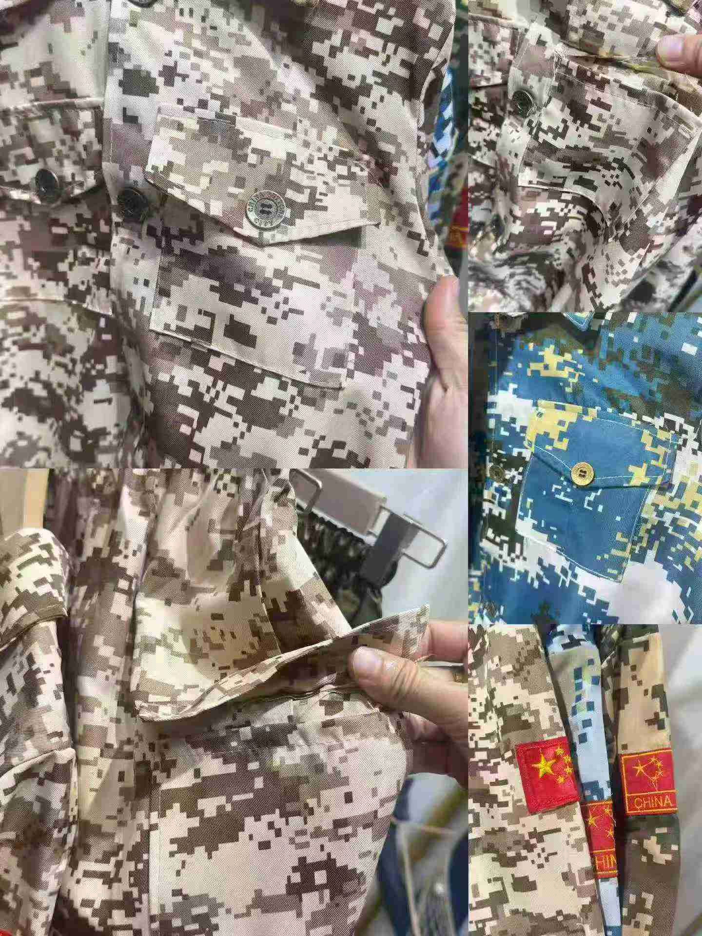 2420 Conjuntos de Roupa de Trabalho Camuflada Infantil para Treinamento Militar em Acampamento de Verão - Image 5