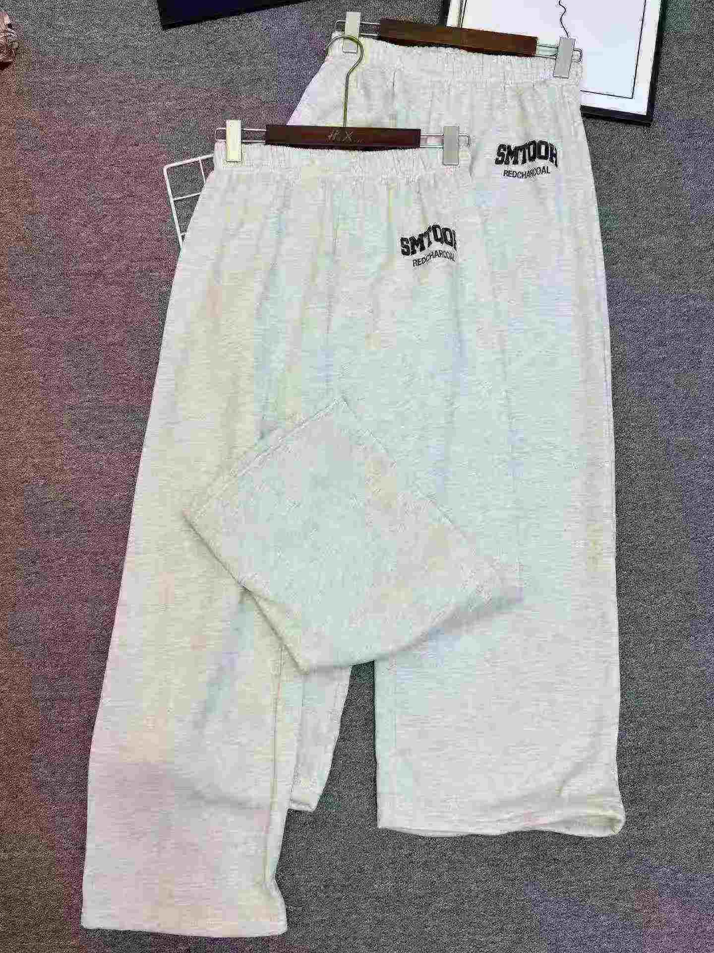 438 Peças Calças de Moletom Esportivas Femininas, Casuais e Soltas, de Estilo Coreano com Forro de Fleece - Image 6