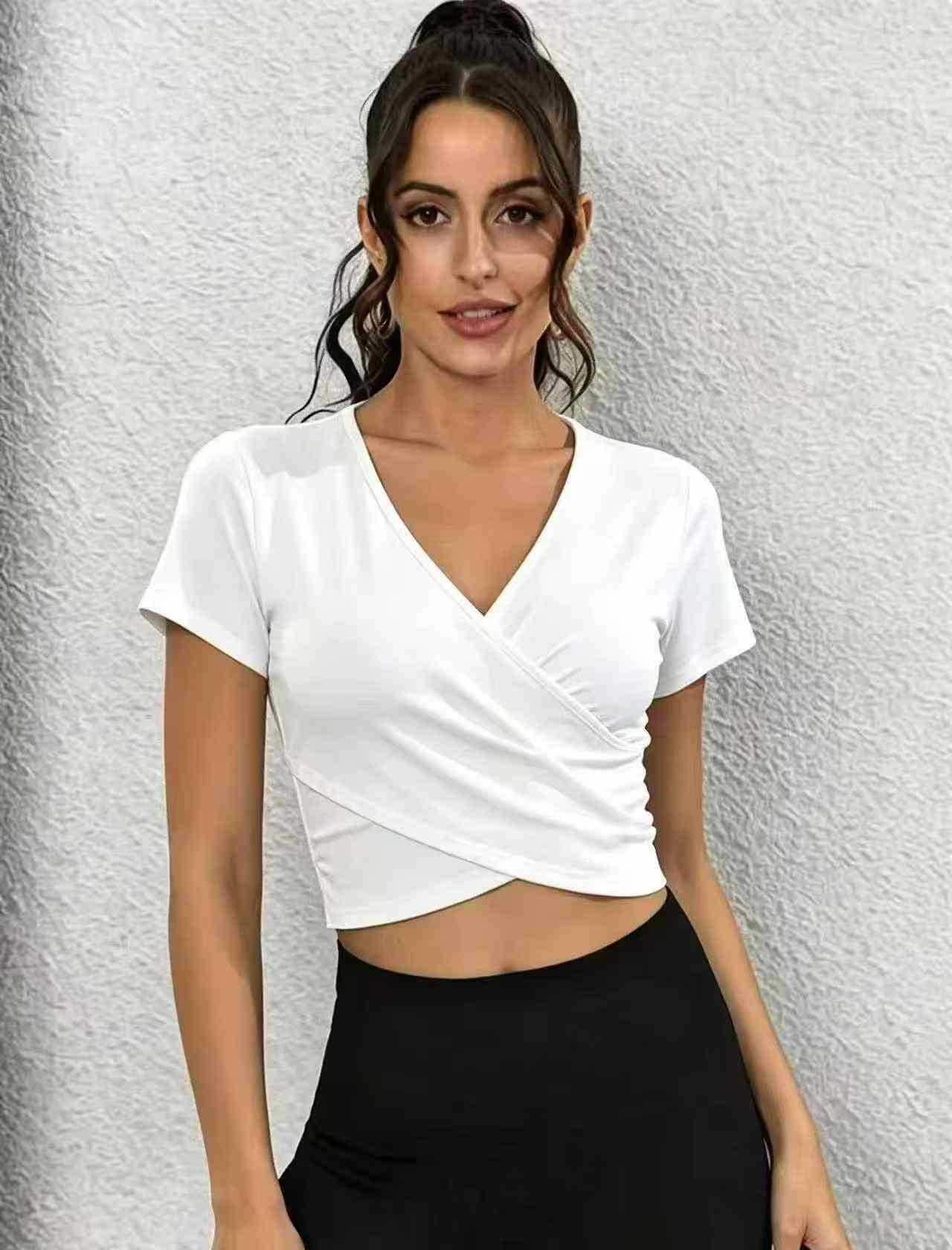 Tops à manches courtes pour femmes, 1400 pièces - Image 2