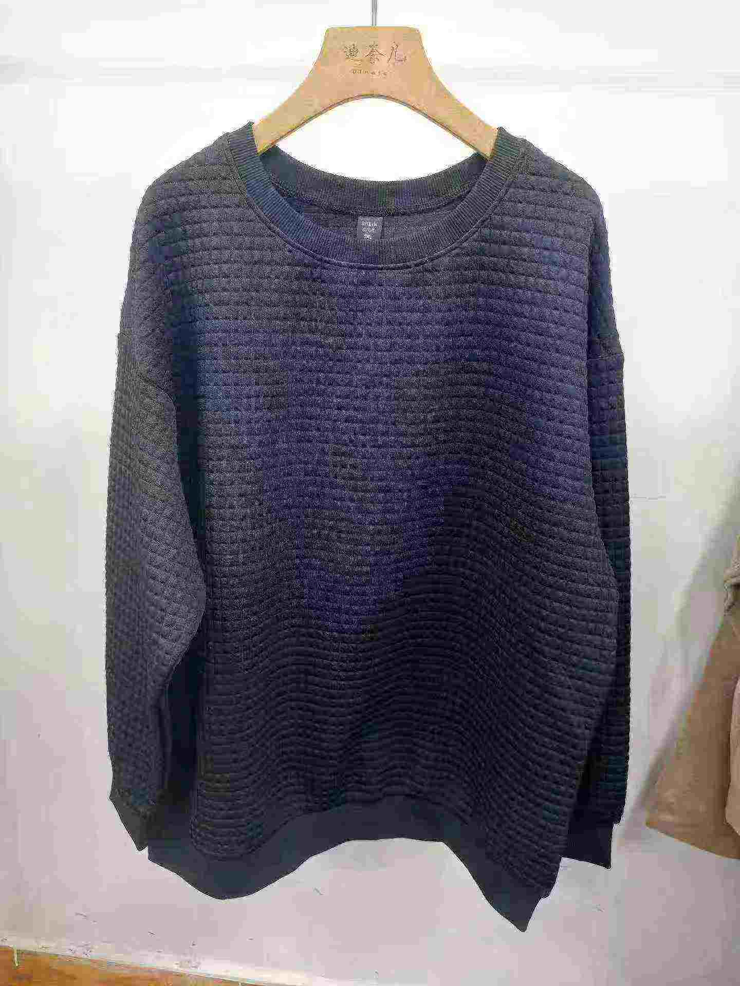 Over 2100 Pieces Men & Women Waffle Oversized Crew Neck Sweatshirts - Image 4