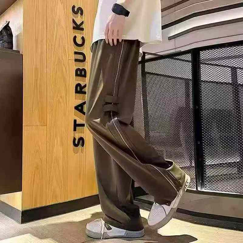 Pantalons décontractés style américain à fermeture éclair latérale, 362 pièces - Image 6