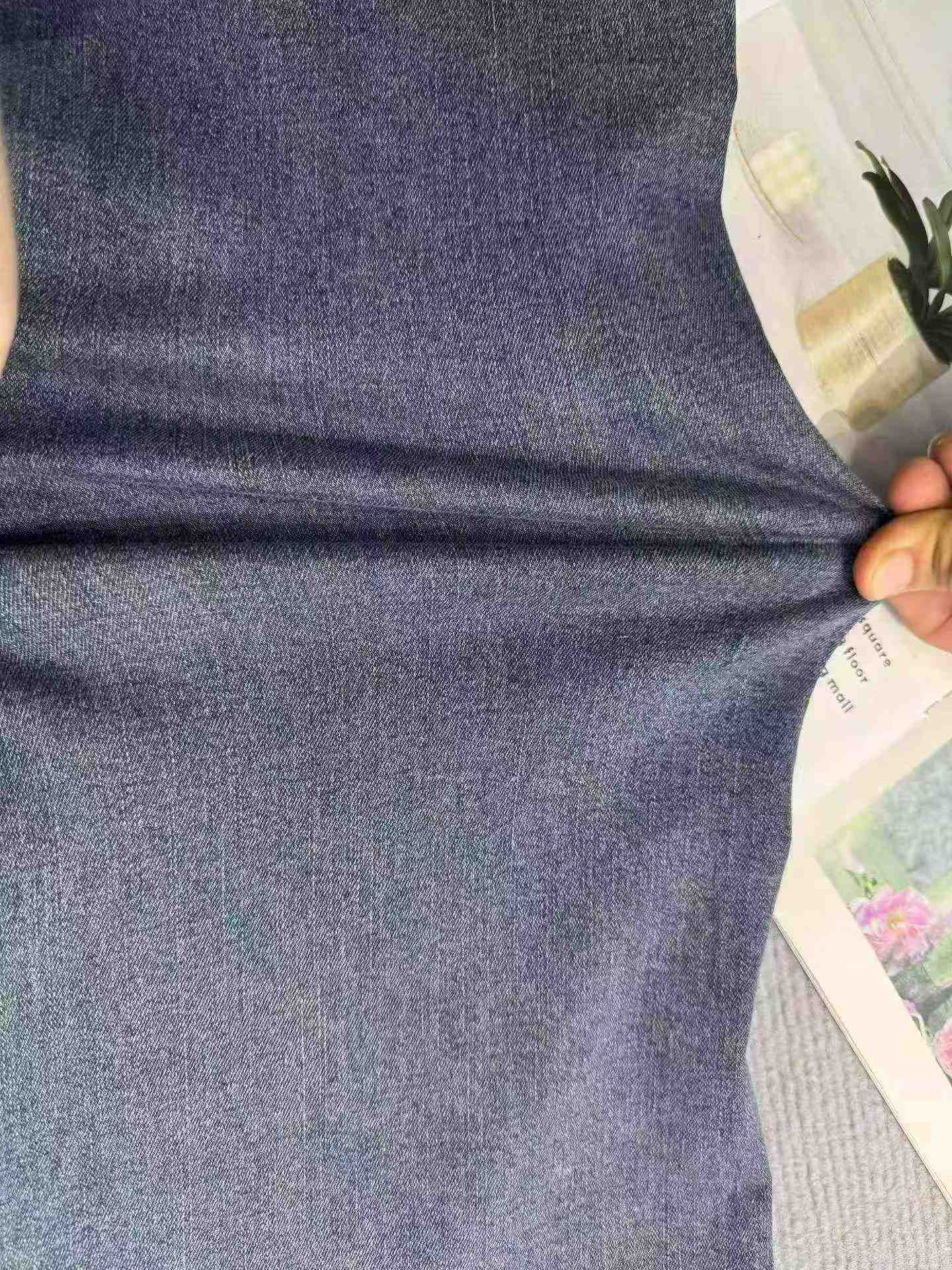 New Vintage Elastic High Waist Plus Size Flared Jeans, 906 Pieces - Image 8
