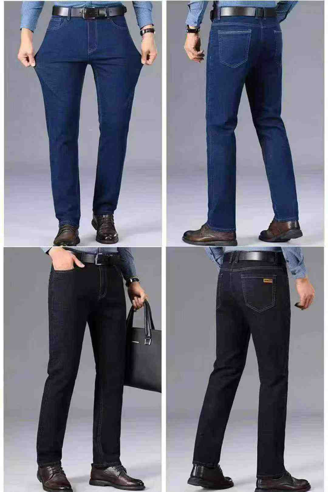 Men's Business Denim Jeans 5000 Pieces Bulk Stock - Image 3