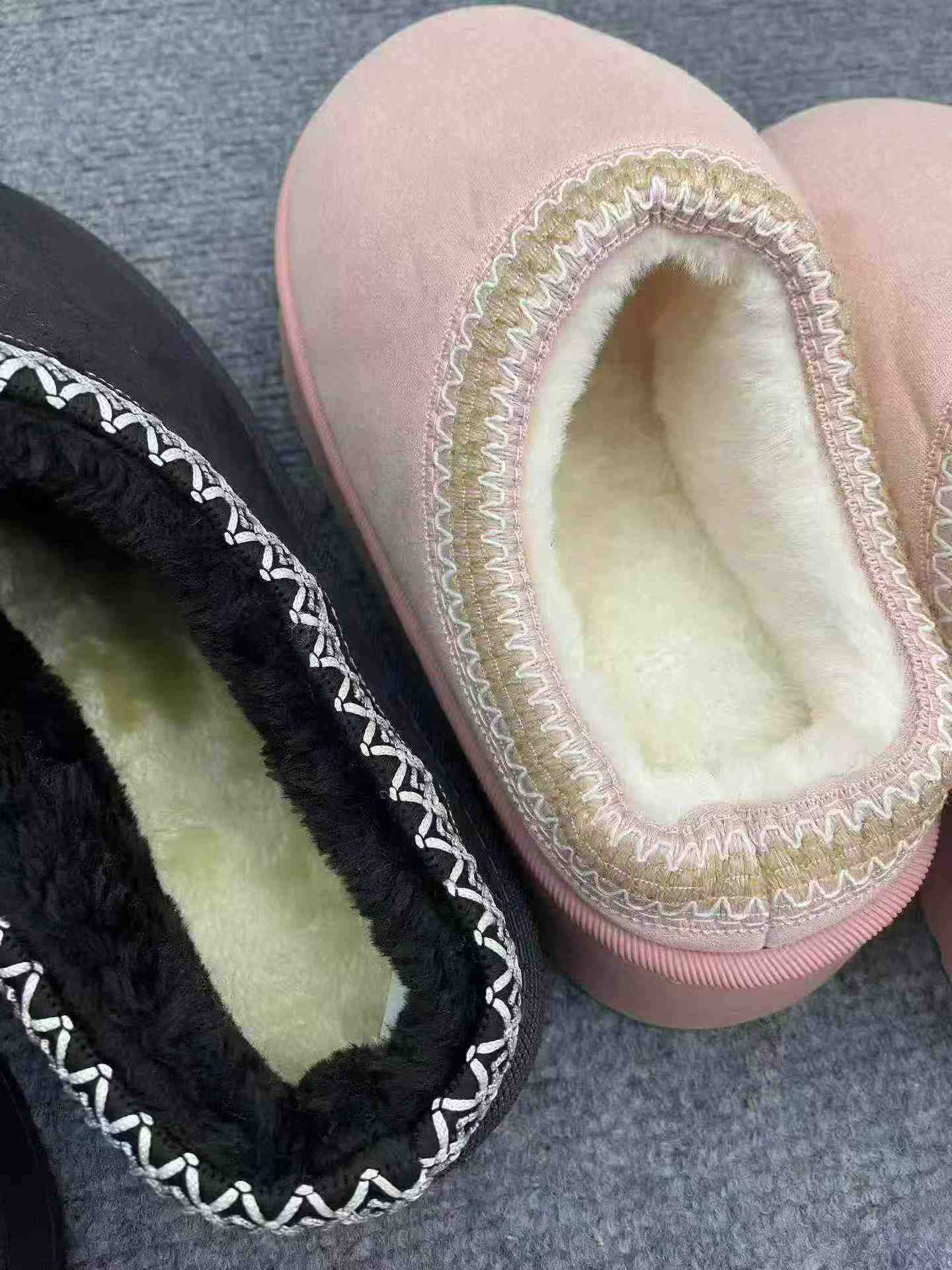 417 Pairs Winter Fleece Thick Sole Snow Boots Size 36-41 - Image 5