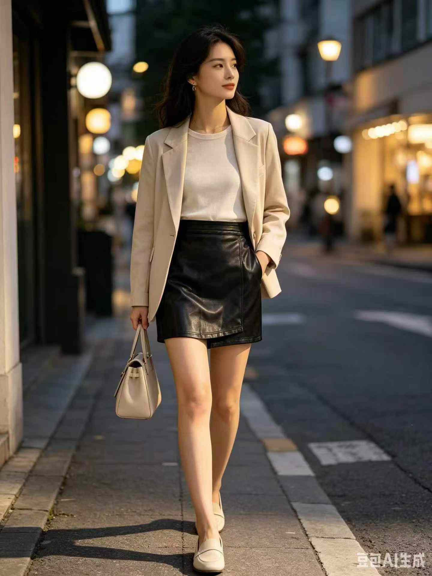Women's Business Luxury Leather Skirt, Total 394 Pieces - Image 8