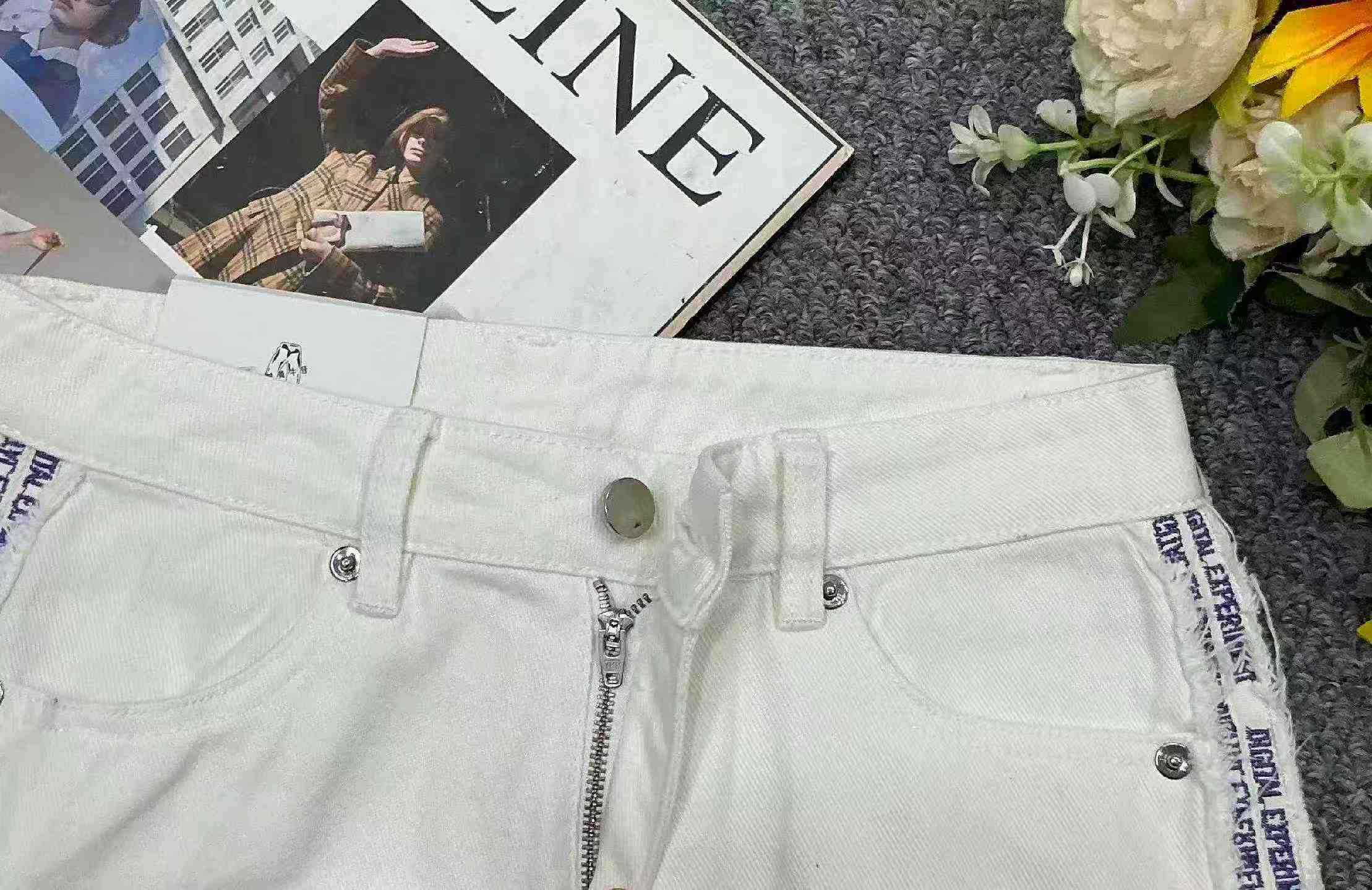 New Spring Summer Ripped Harem Dad Jeans, 540 Pieces, Individually Packaged With Waist Card, Sizes S-XL - Image 9