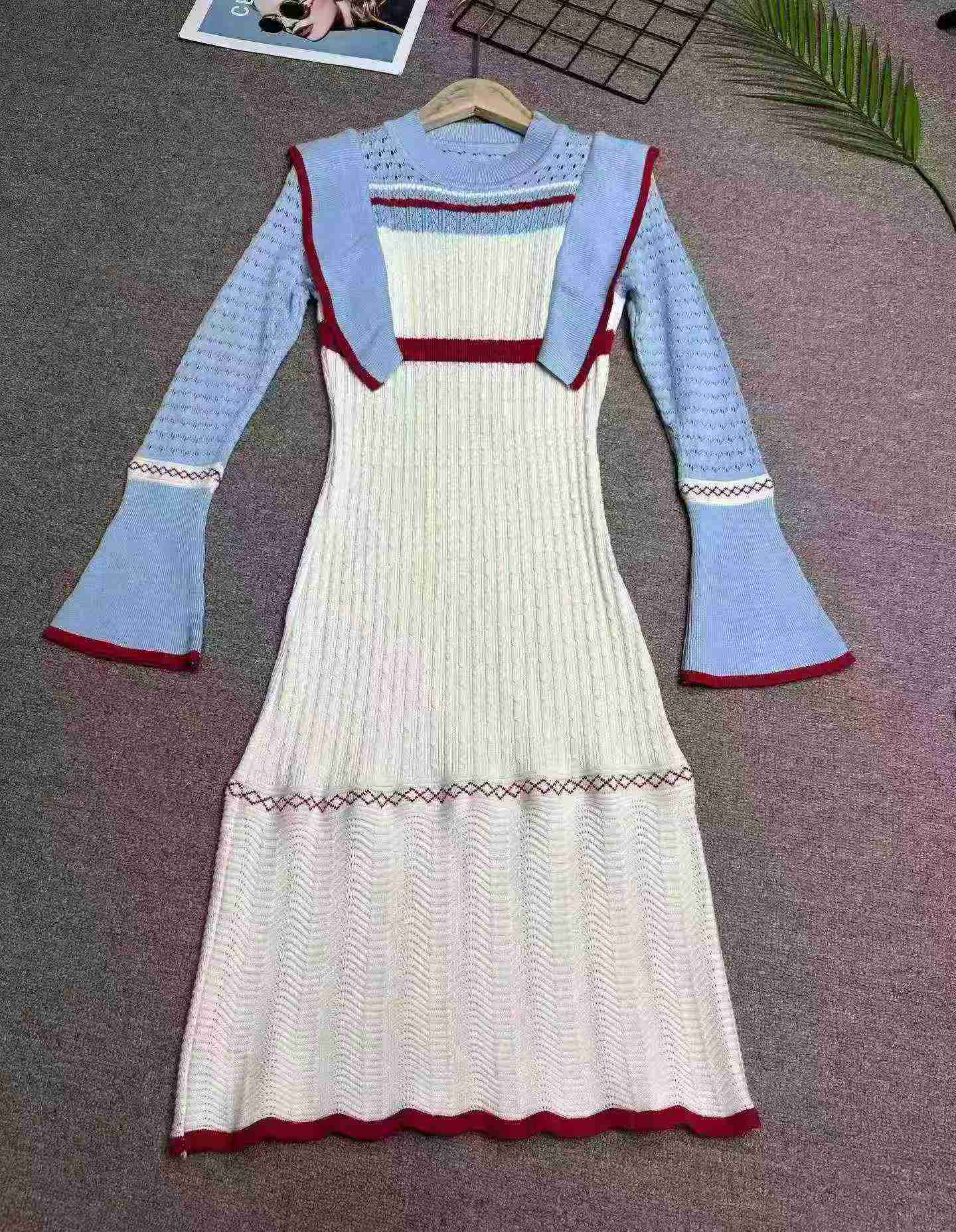 New French Style Knitted Dress, 600pcs In Stock - Image 7