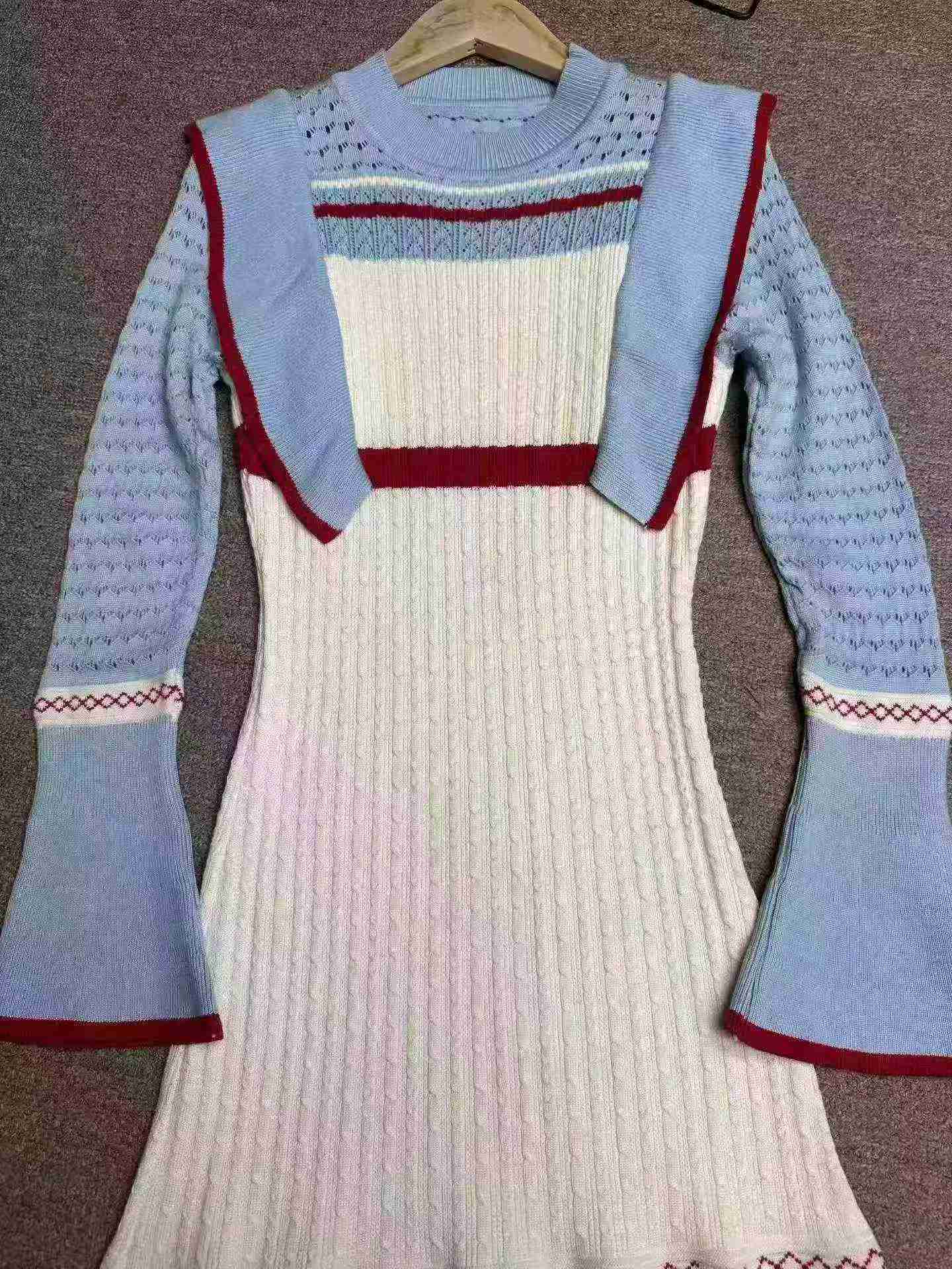 New French Style Knitted Dress, 600pcs In Stock - Image 9