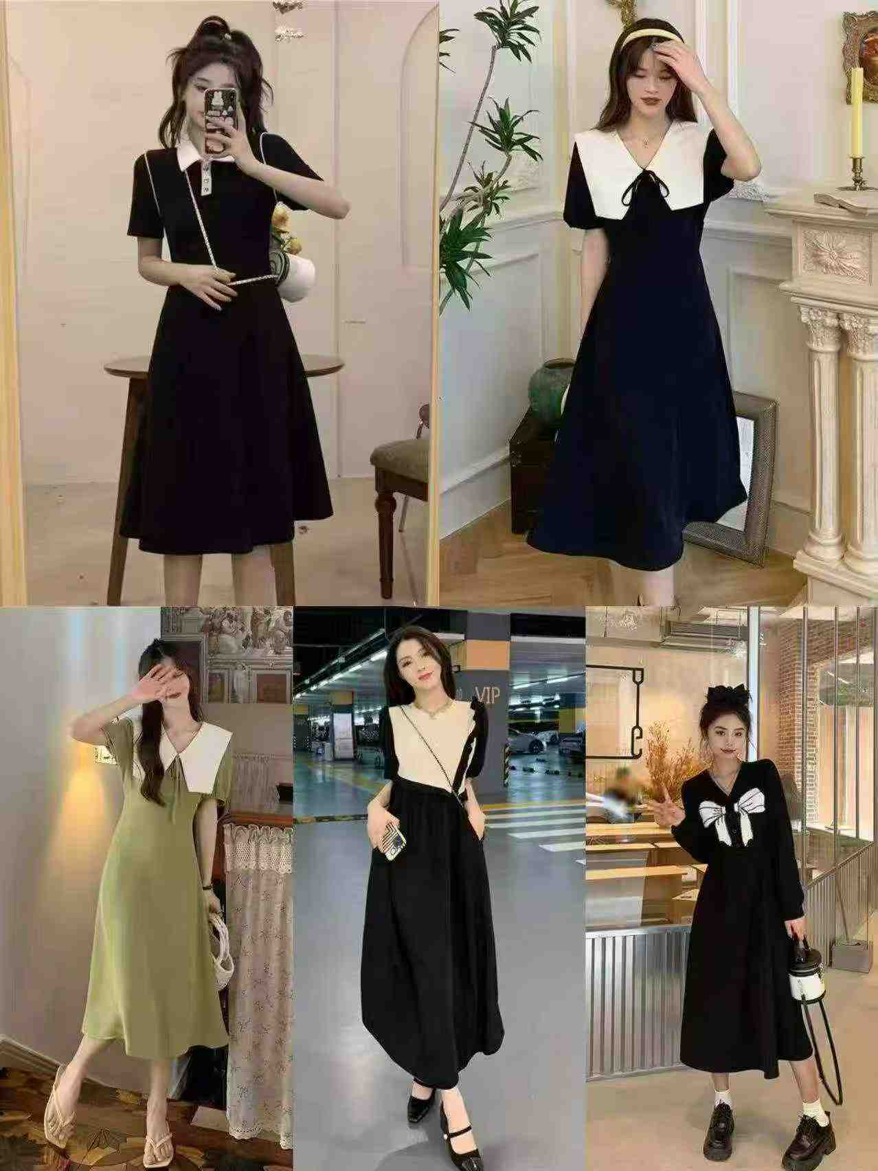 1080 Pcs Young Women Casual Dresses - Image 4