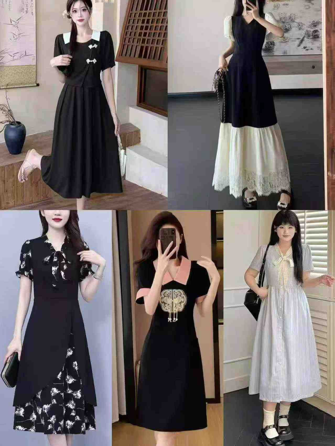 1080 Pcs Young Women Casual Dresses - Image 5