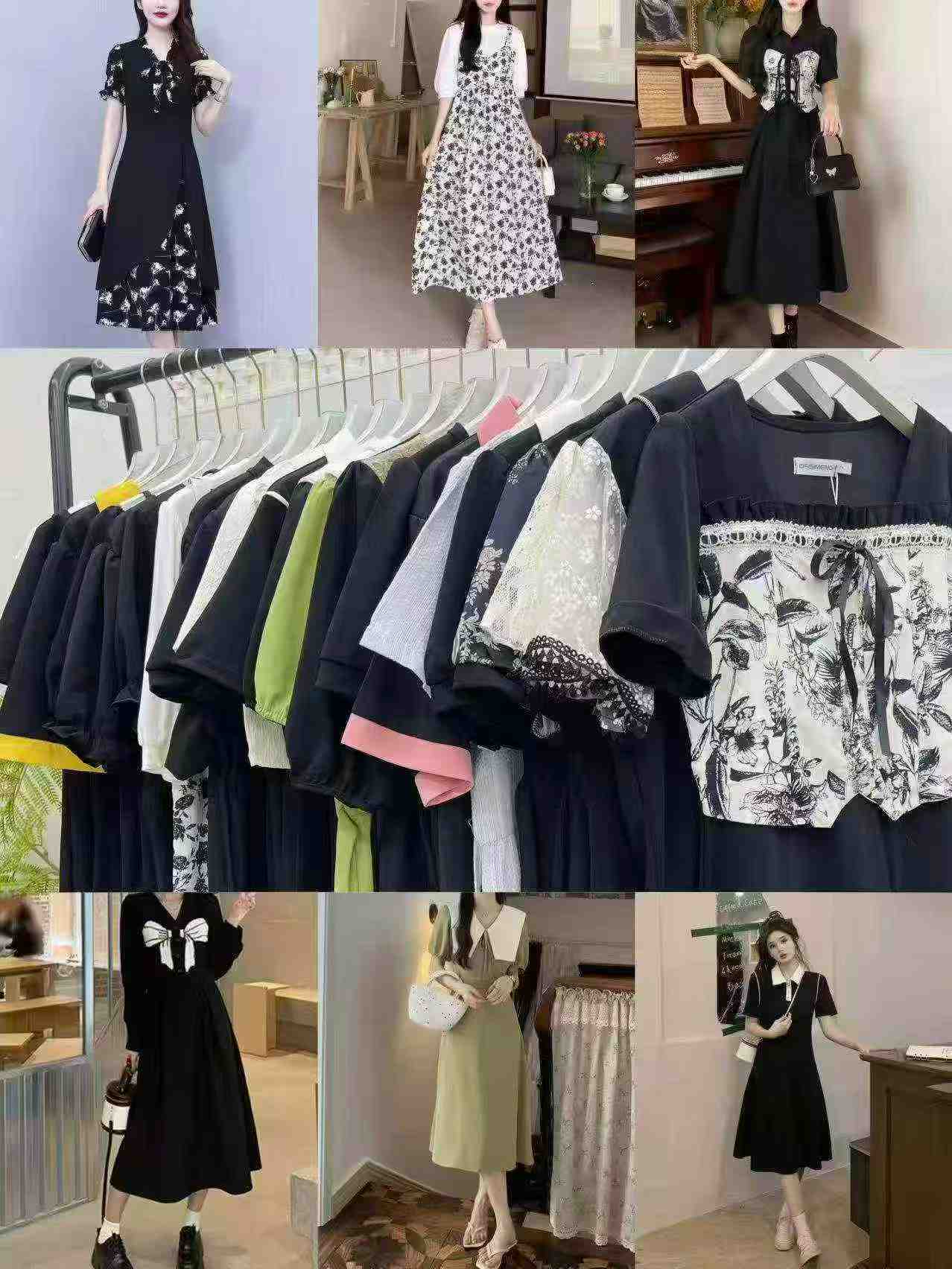 1080 Pcs Young Women Casual Dresses - Image 6