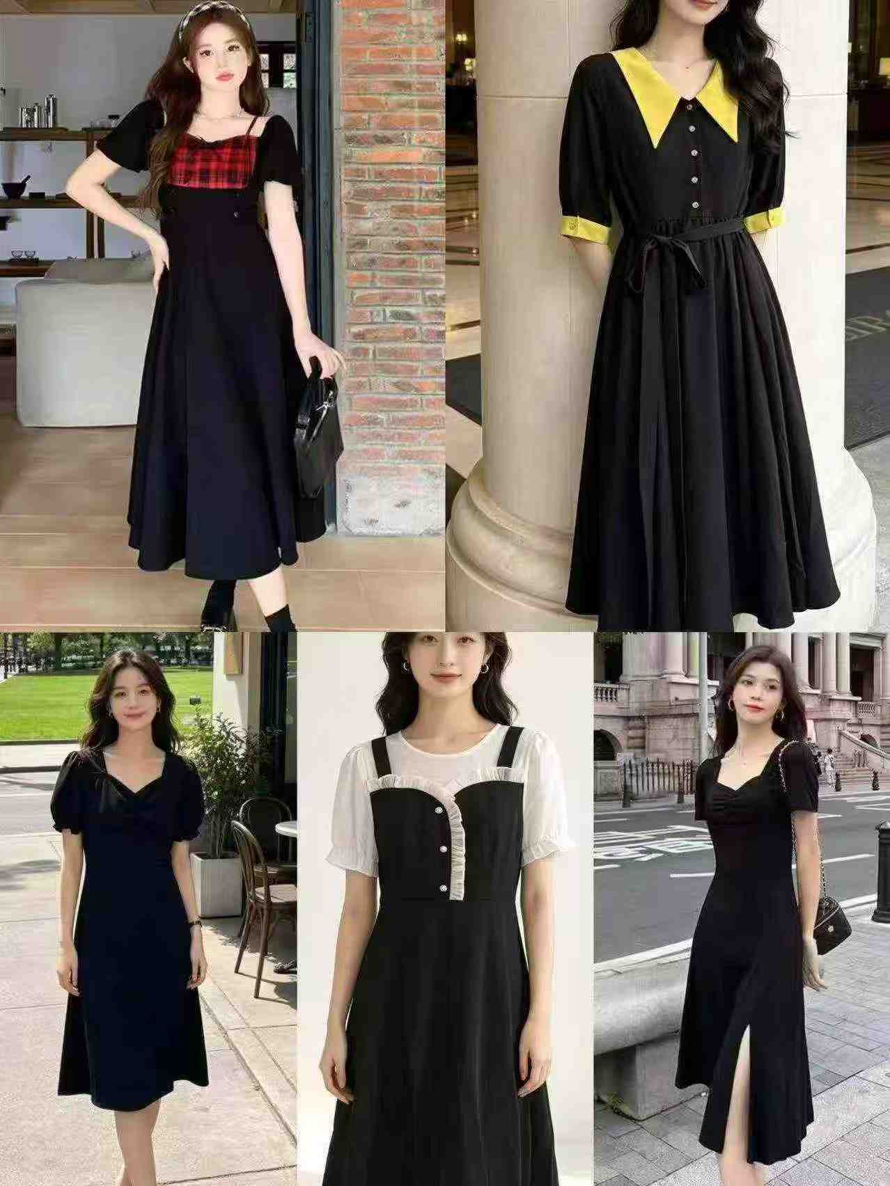 1080 Pcs Young Women Casual Dresses - Image 7