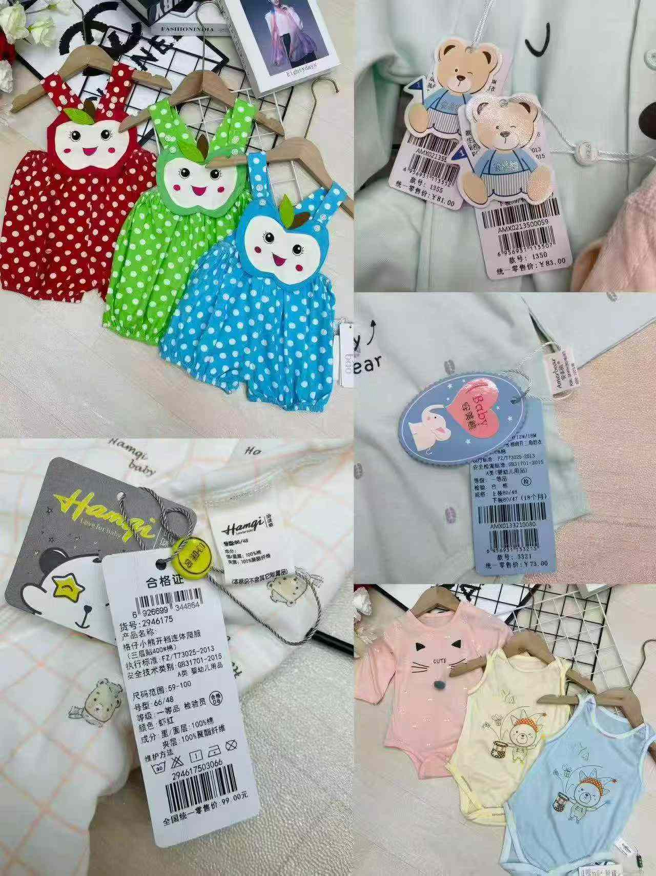 Branded Kids Rompers, Total 712 Pieces - Image 2
