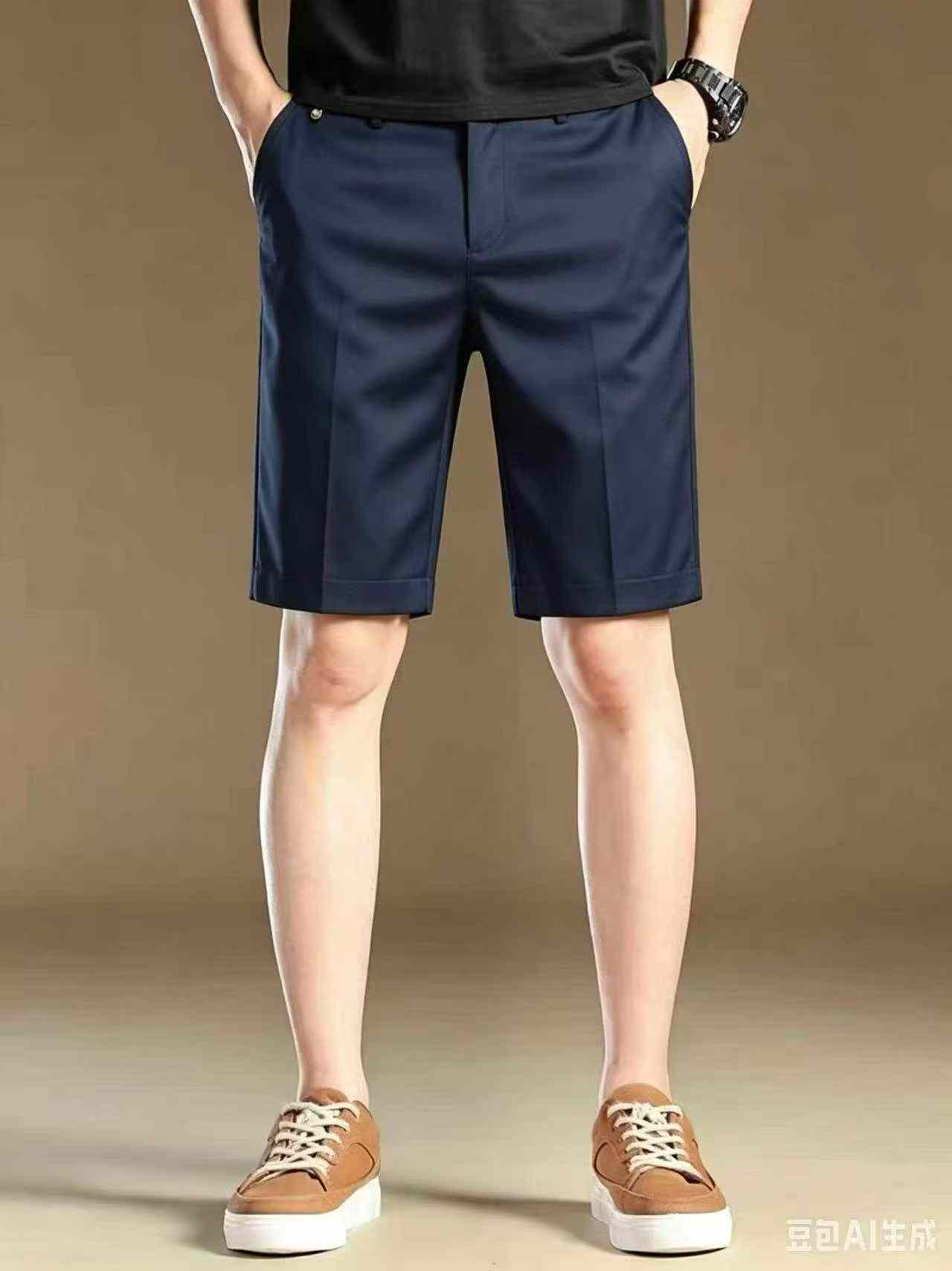 Men's Casual Mid-length Suit Shorts, 4757 Pieces - Image 4