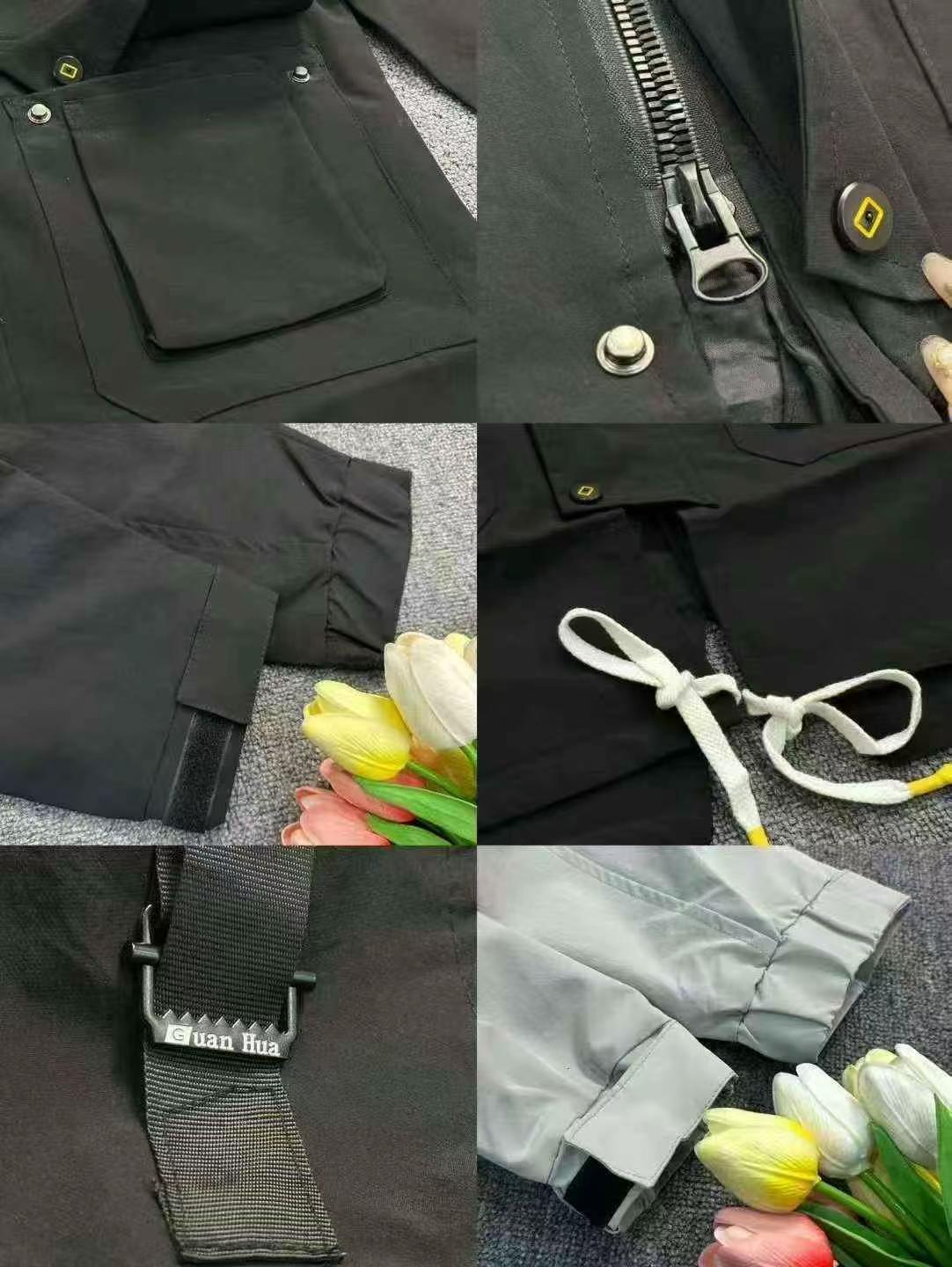 500 Pcs Men's Casual Hooded Jackets - Image 1