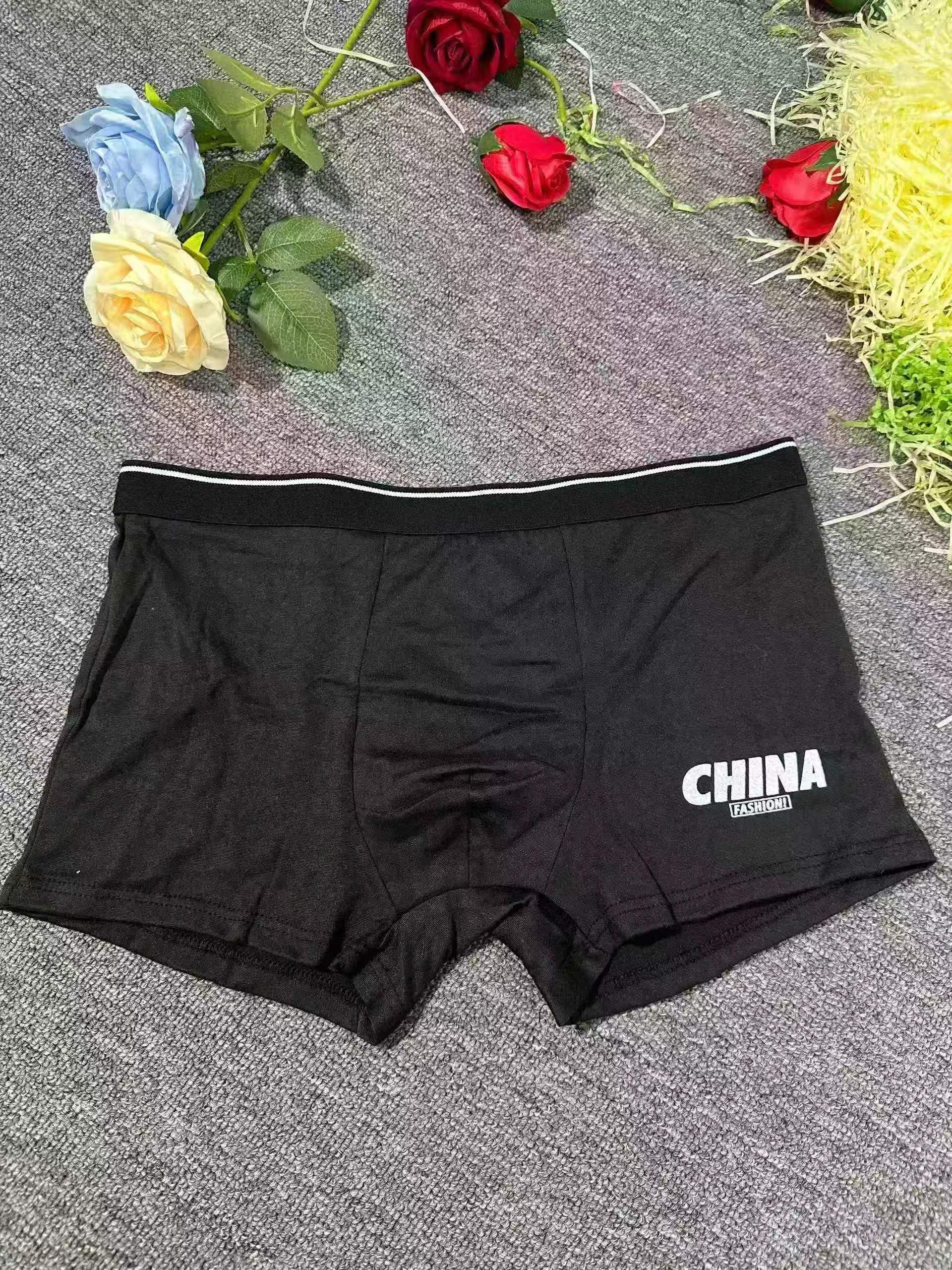 8500 Pcs Imitation Cotton Men's Boxer Briefs - Image 1
