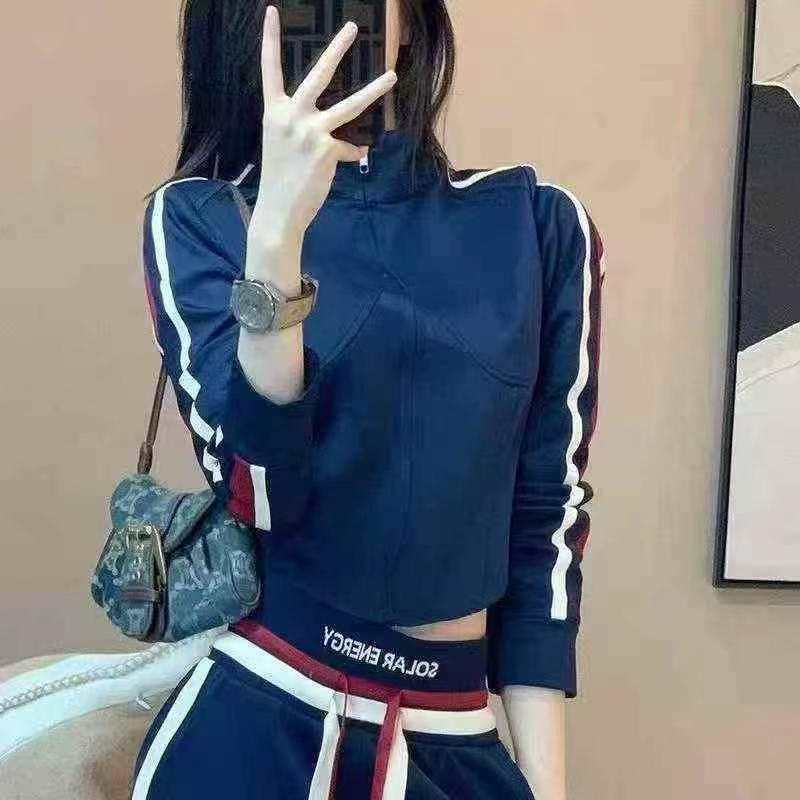 280 Pieces Young Women's Cropped Zipper Cardigan Coats - Image 1