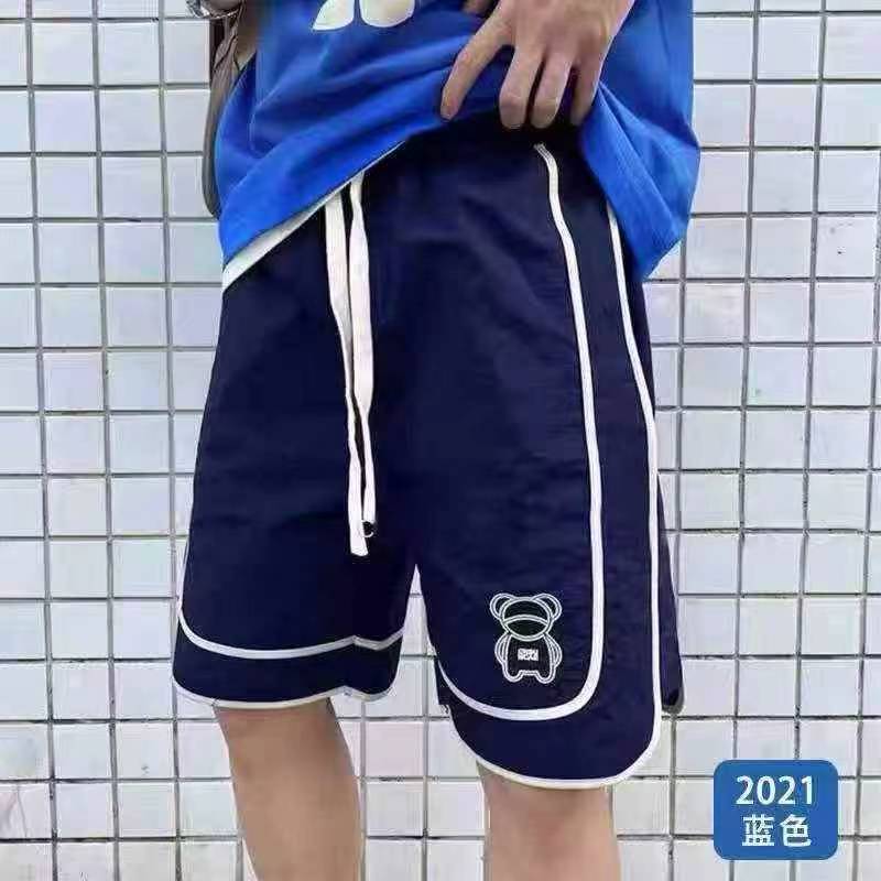 298 Pieces Men's Elastic Drawstring Waist Shorts - Image 1