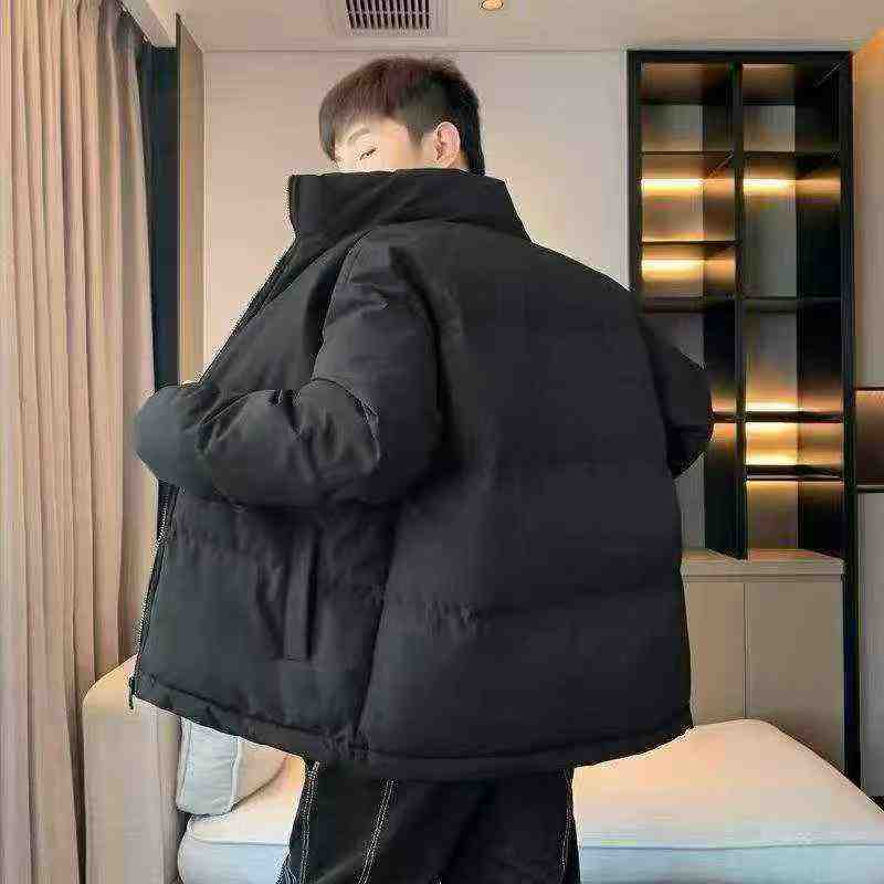 Men's Stand Collar Thickened Winter Cotton Padded Jacket, 625 Pieces, Size M-5XL, Individual Packing - Image 1