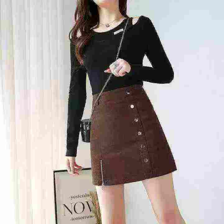 950 Pcs New High Waist A-line Short Plus Size Skirts - Image 1