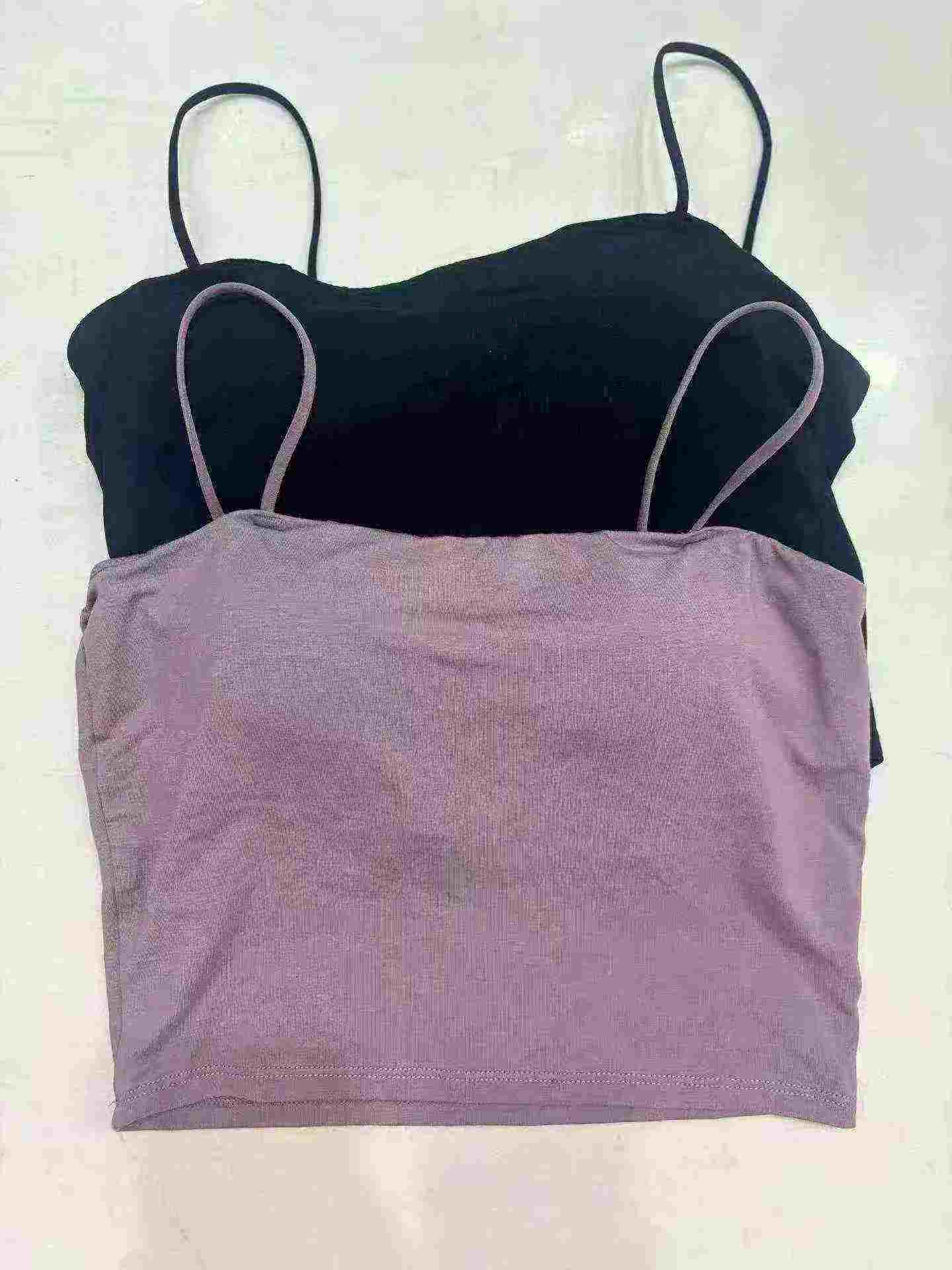 Approx 680pcs Women's Padded Backless Bralette Summer Camisole - Image 1