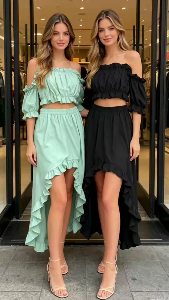 3000 Sets Wholesale Stock Sexy Trendy Women's Outfits - Image 1