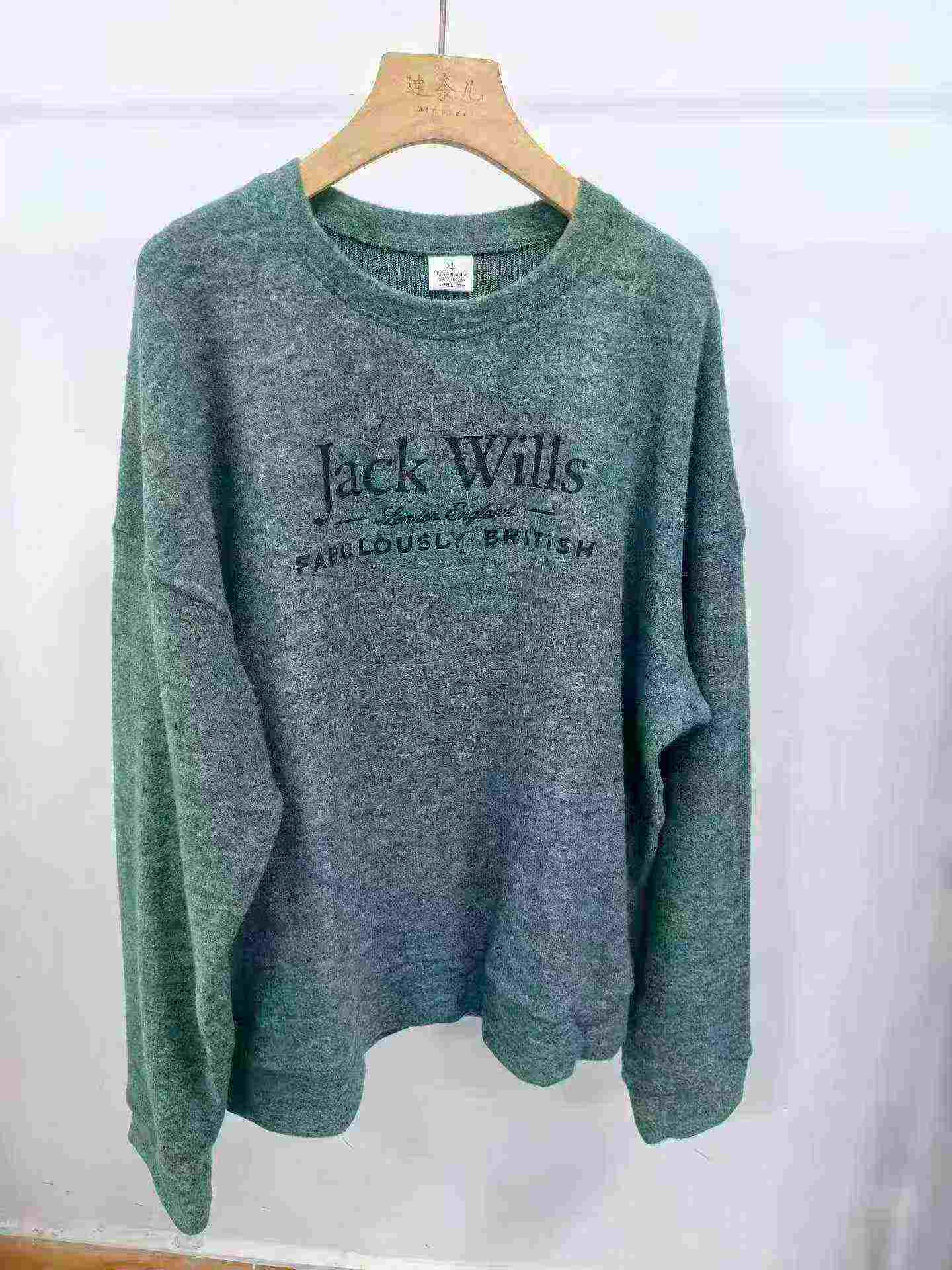 1200 Keping Sweatshirt Rajutan Bulu Tiruan, 3 Warna Saiz S-3XL - Image 1