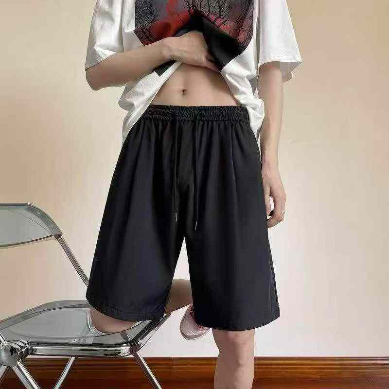5726 Pcs Men's Solid Casual Summer Plus Size Five-inch Shorts - Image 1