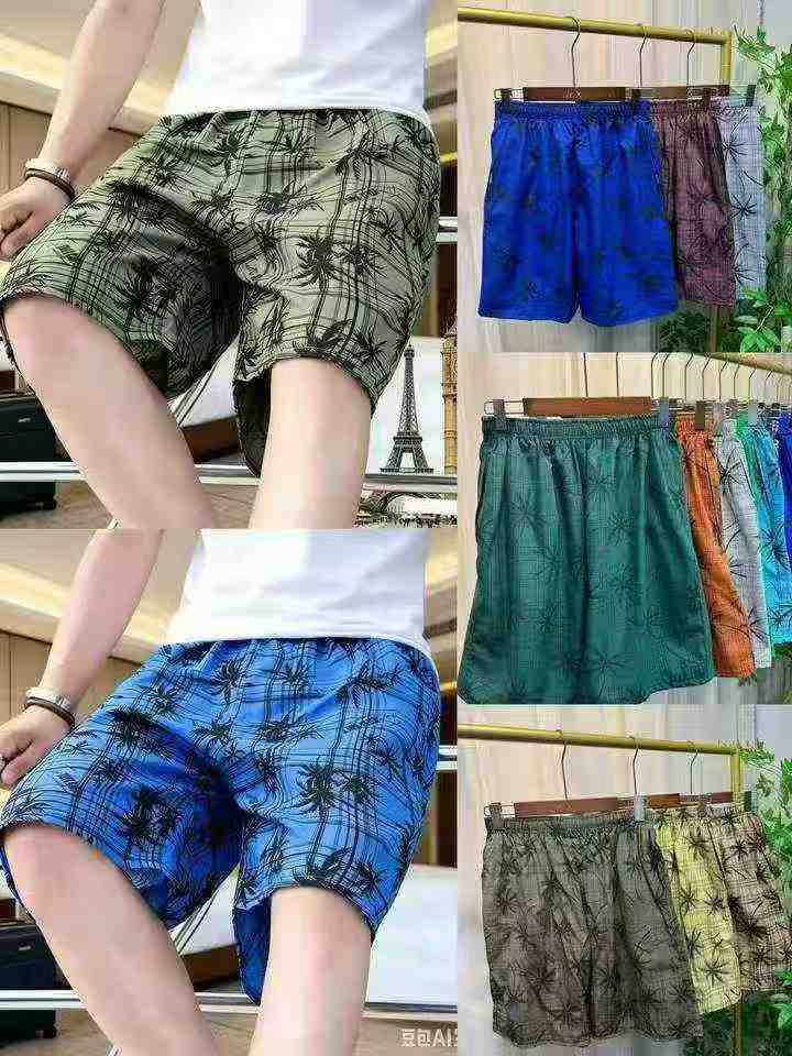 5400 Pcs Summer Hawaiian Loose Quick Dry Beach Shorts - Image 1