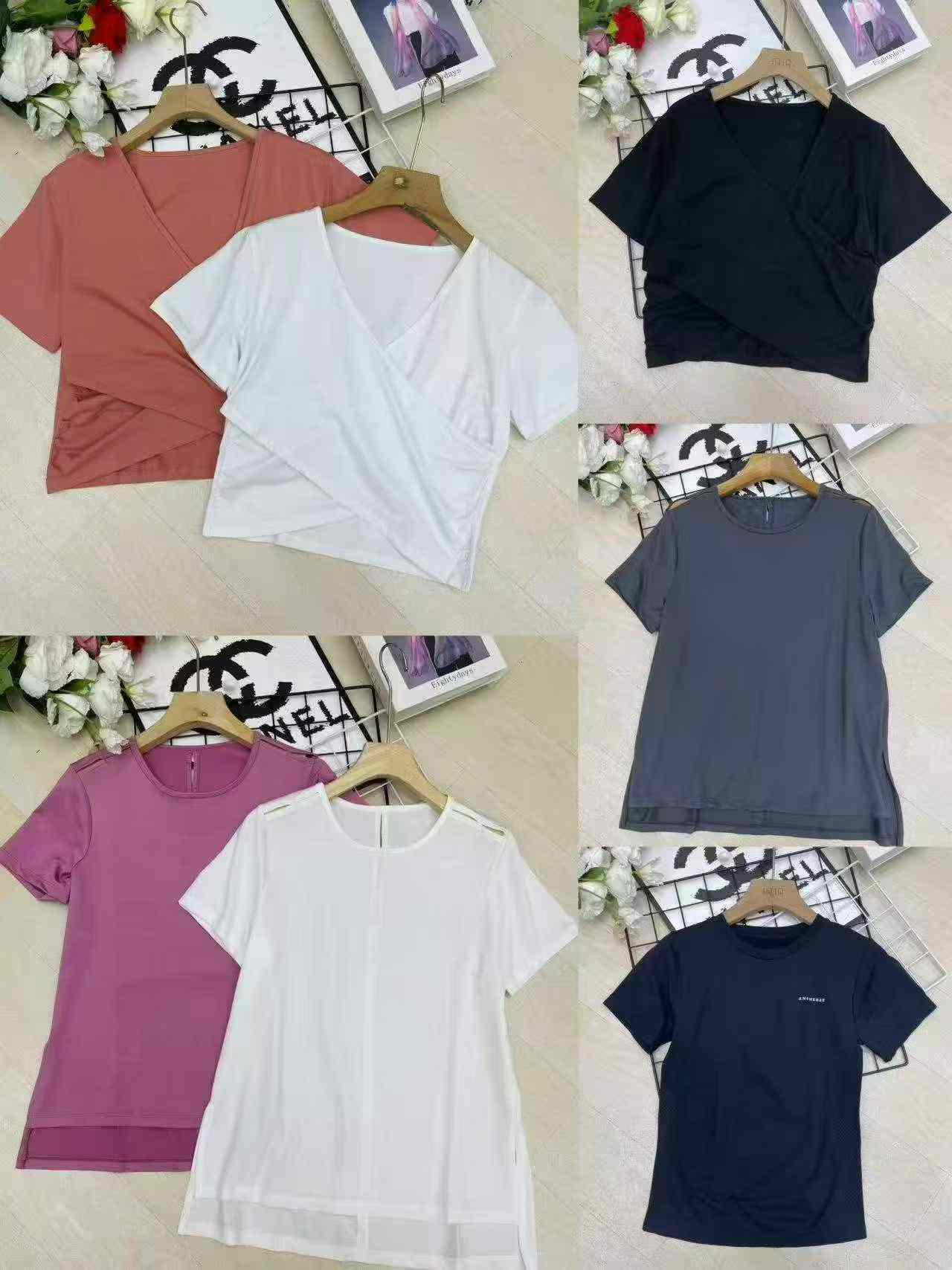 Tops à manches courtes pour femmes, 1400 pièces - Image 1