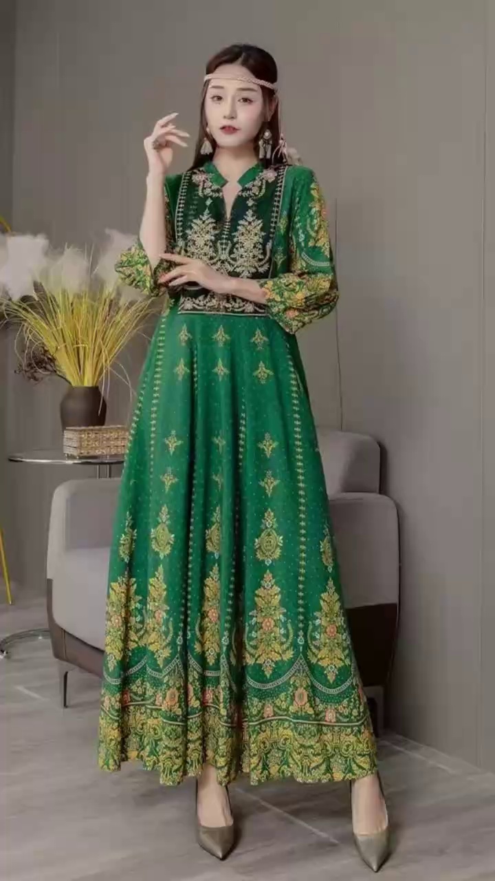 High-end Middle East Muslim Abaya Dresses, 12800pcs, All Styles Available, MOQ 500pcs - Image 1