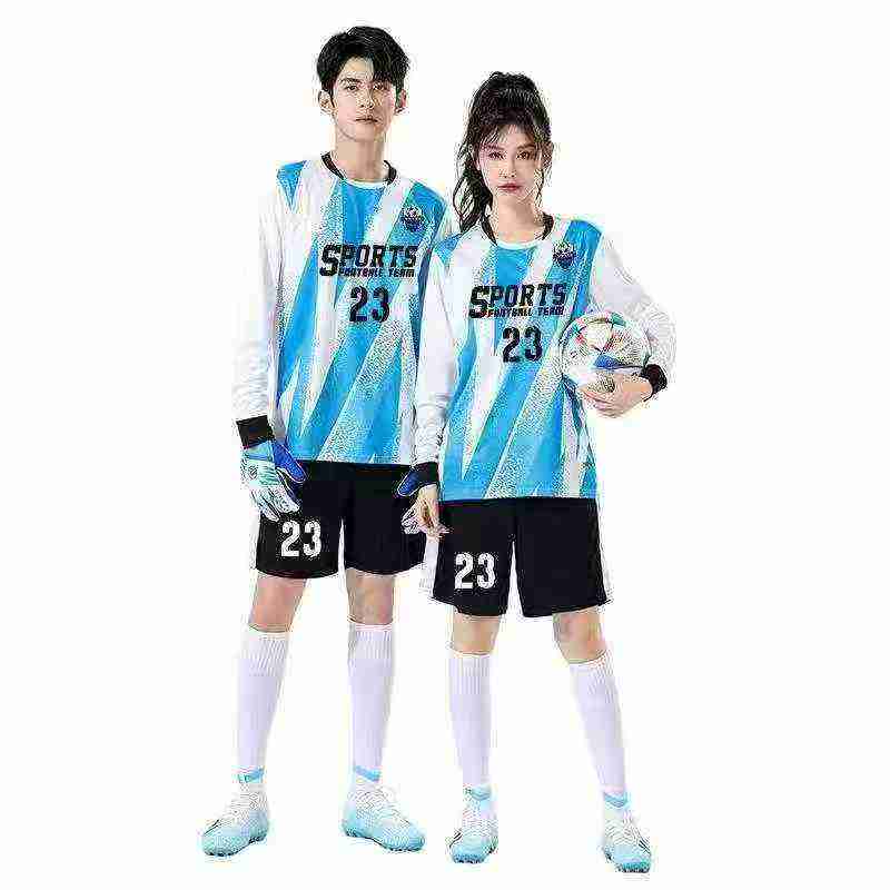 300 Pieces Long Sleeve Fan Football Sports T-shirt Tops, Size XS-6XL, Individually Packed - Image 1