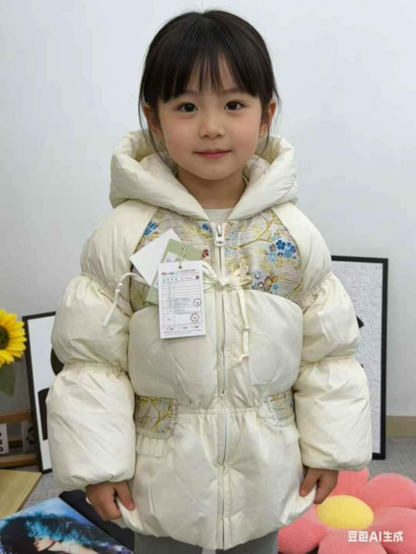 600 pièces de blousons en duvet pour enfants - Image 1