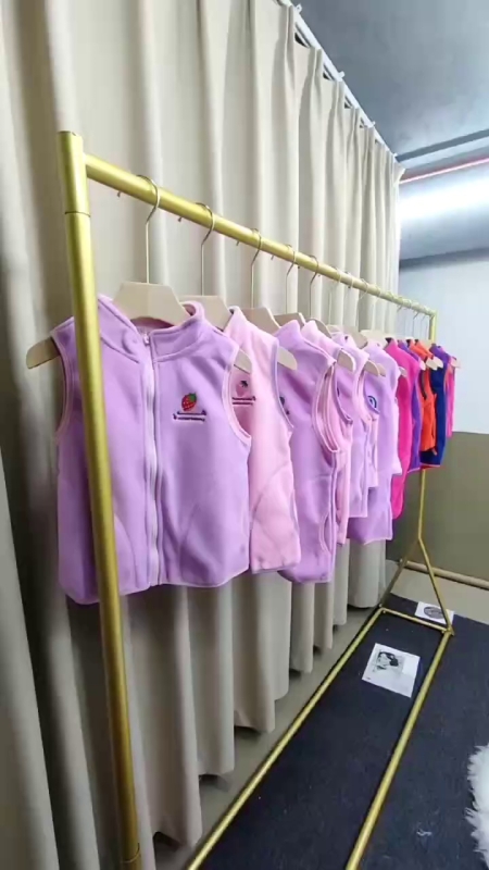 2024 New Fall Winter Kids Polar Fleece Vest, About 750 Pieces - Image 1